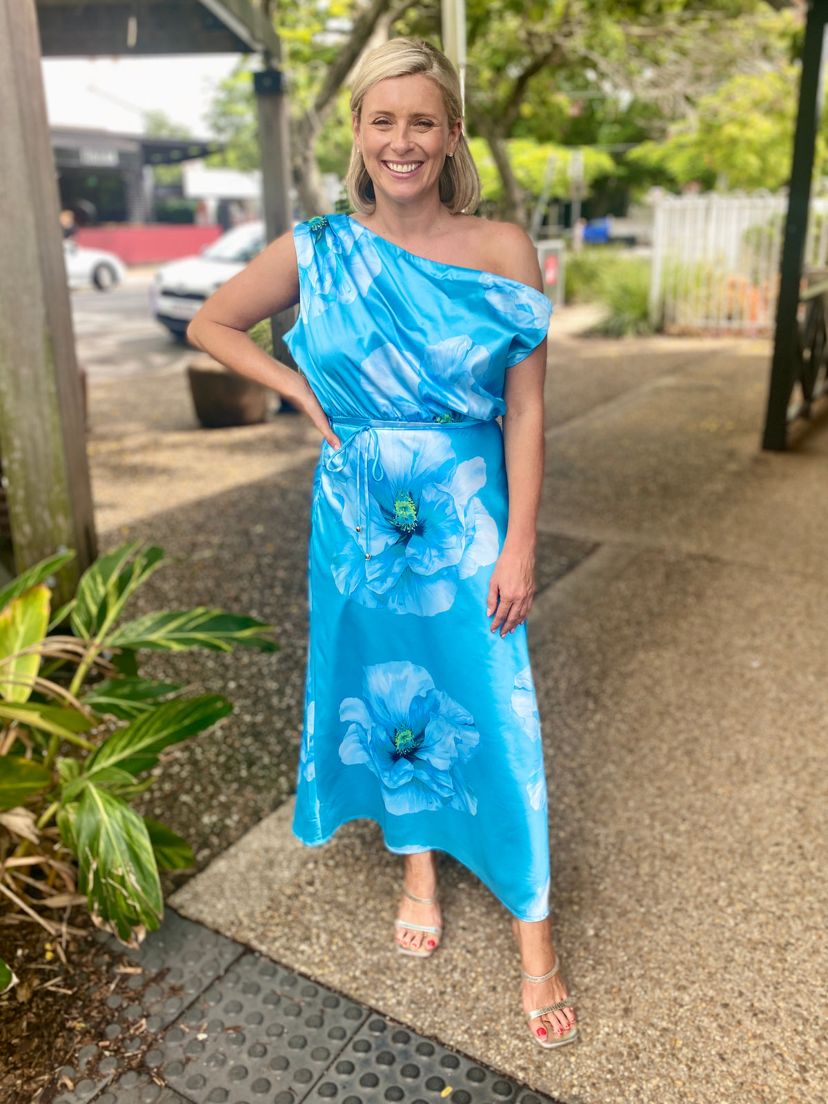 Genevieve Dress – Blue