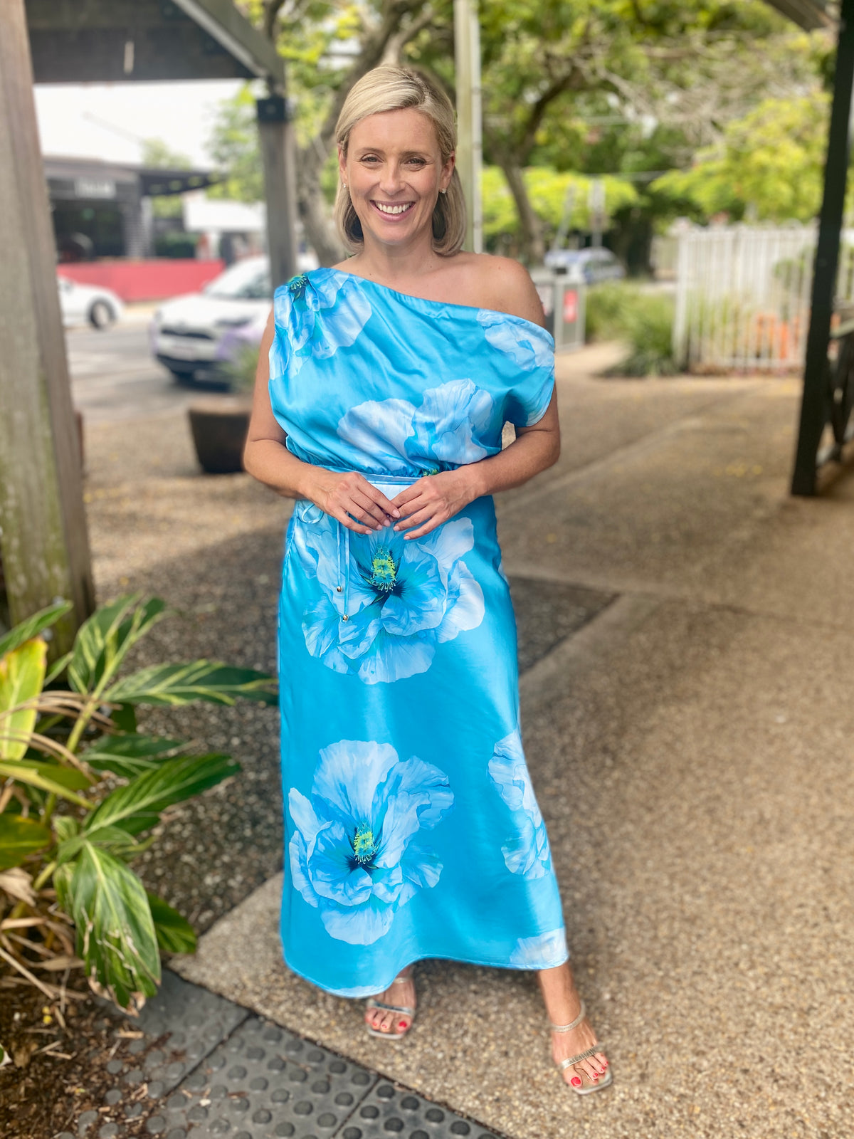 Genevieve Dress – Blue
