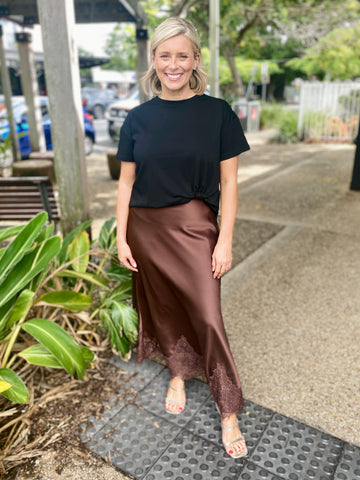 Jaycee Skirt – Choc