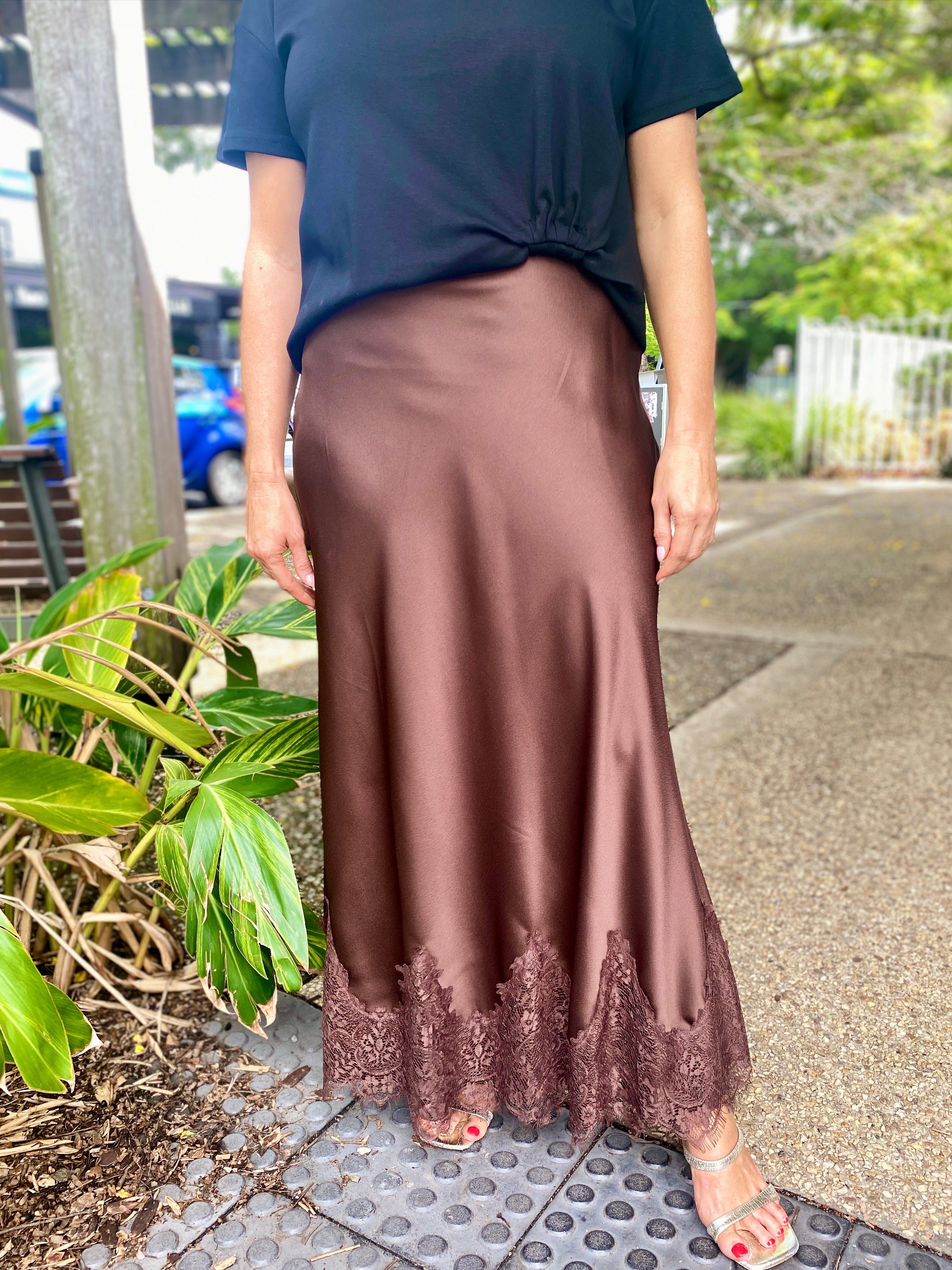 Jaycee Skirt – Choc