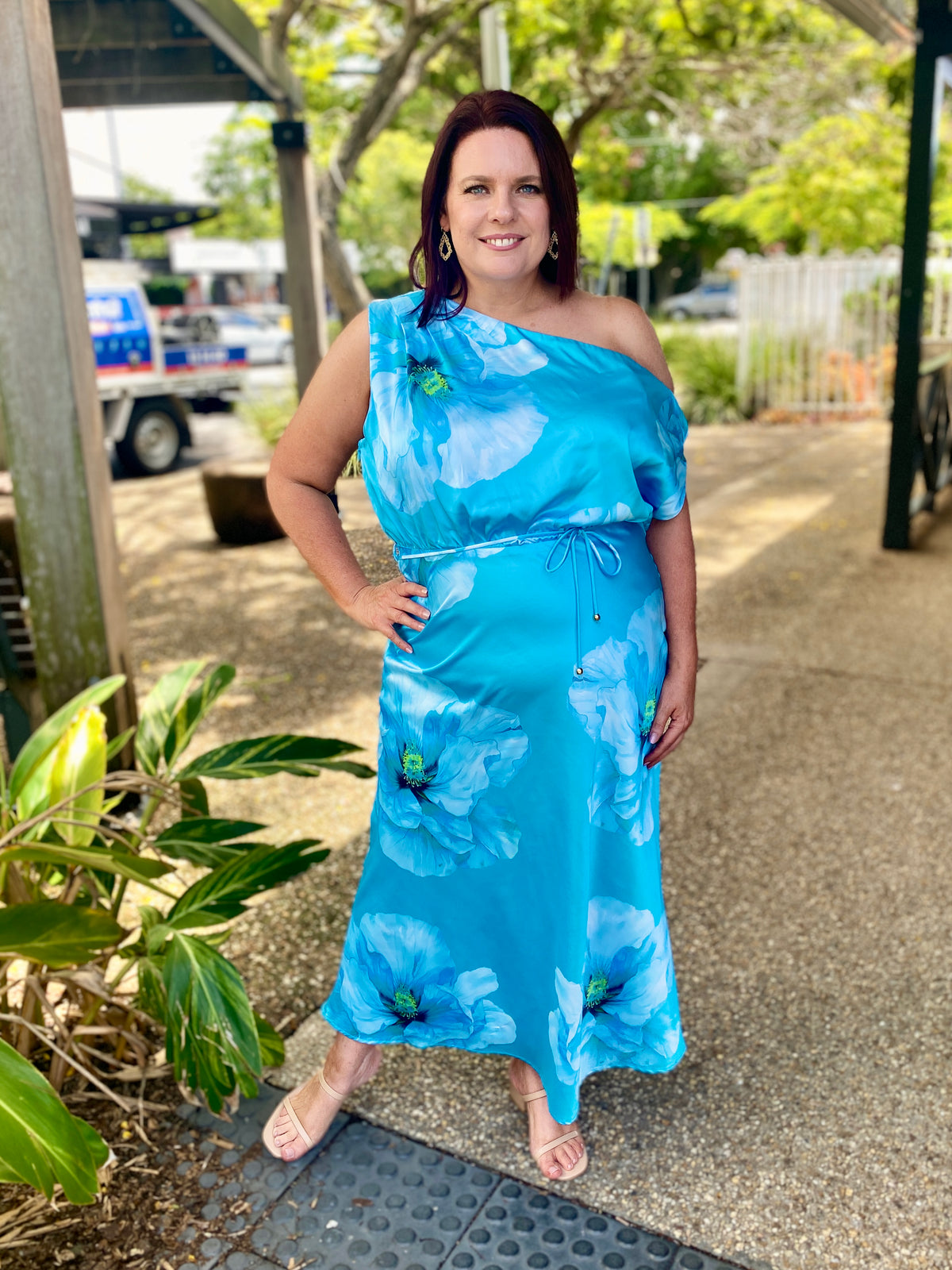 Genevieve Dress – Blue
