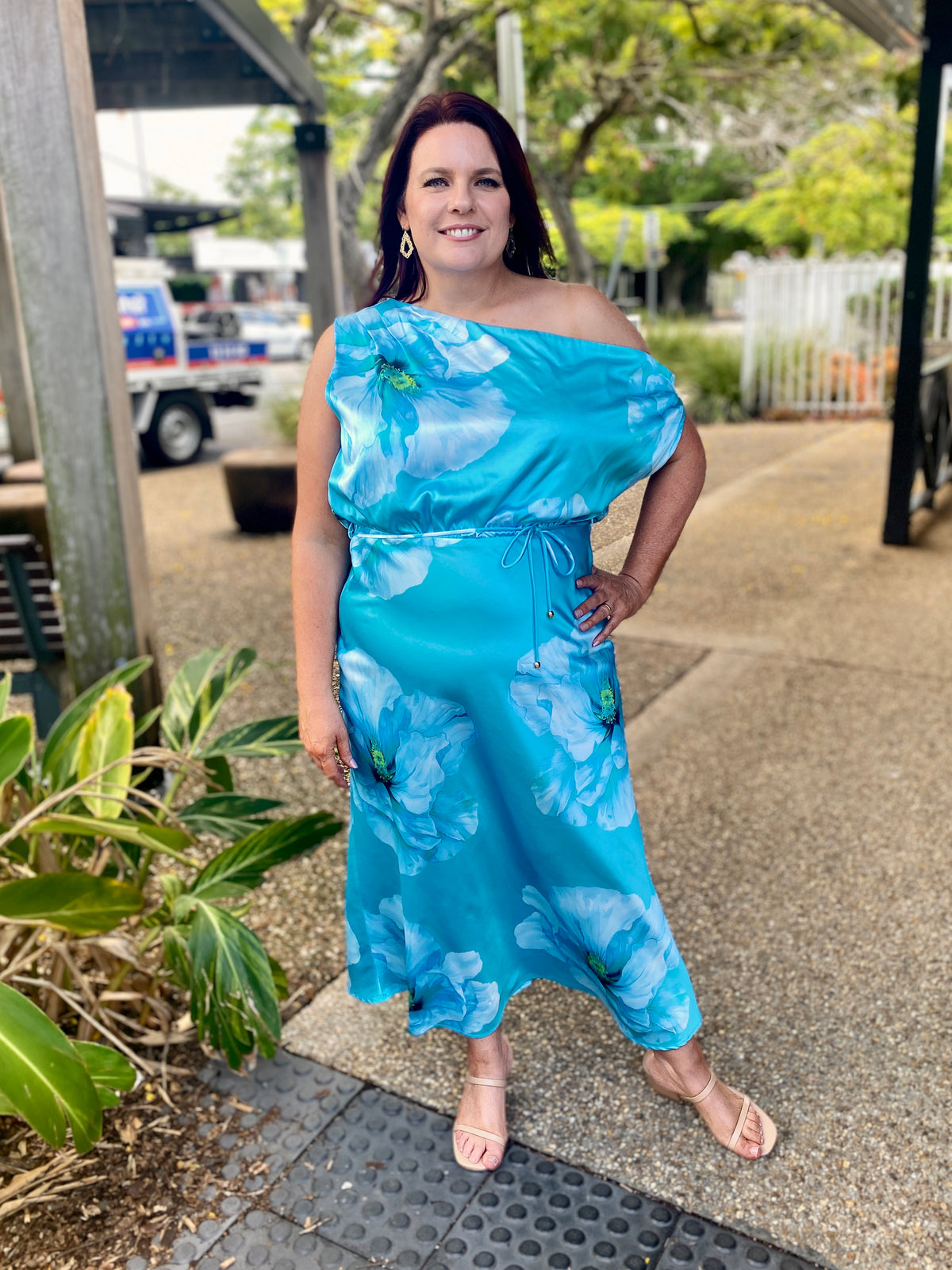 Genevieve Dress – Blue