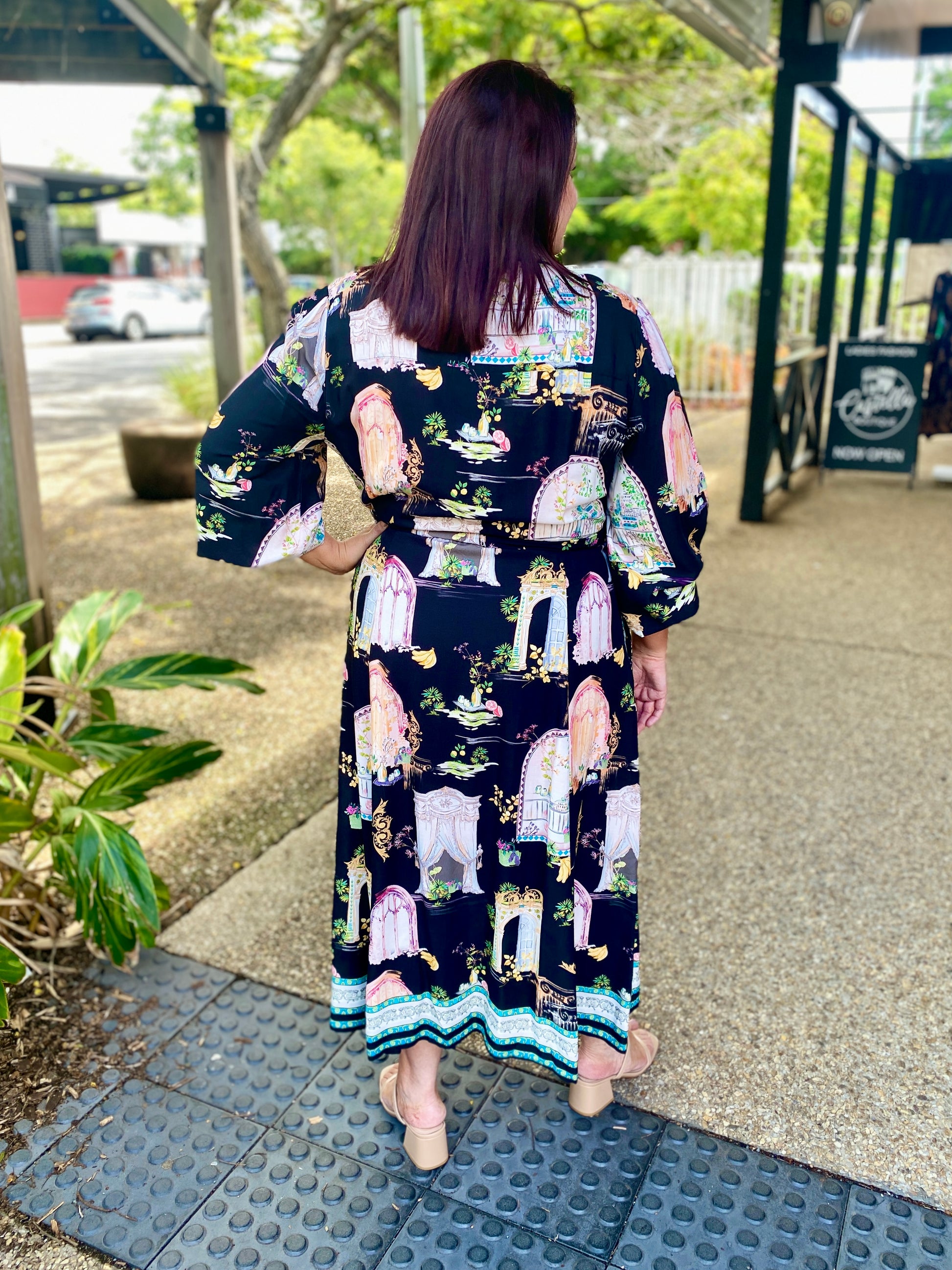 Kitty Shirt Dress