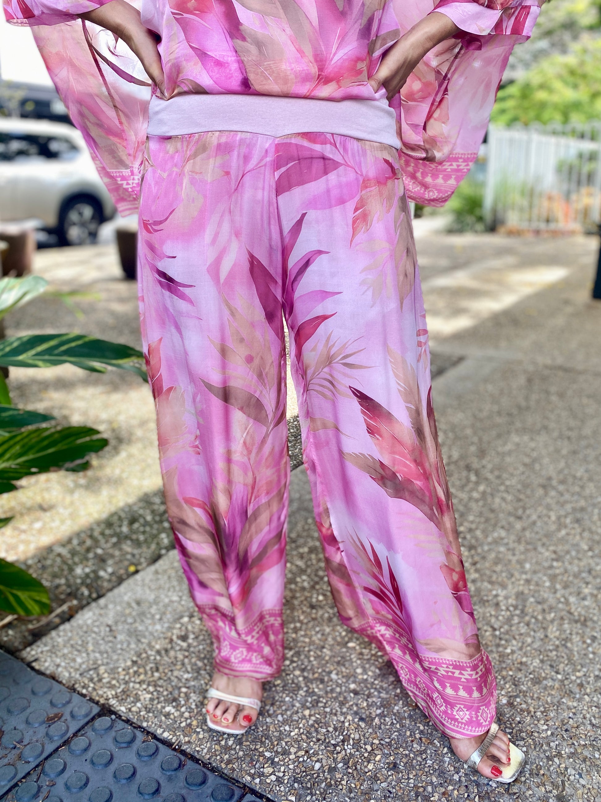 Venus Pant – Pink Floral