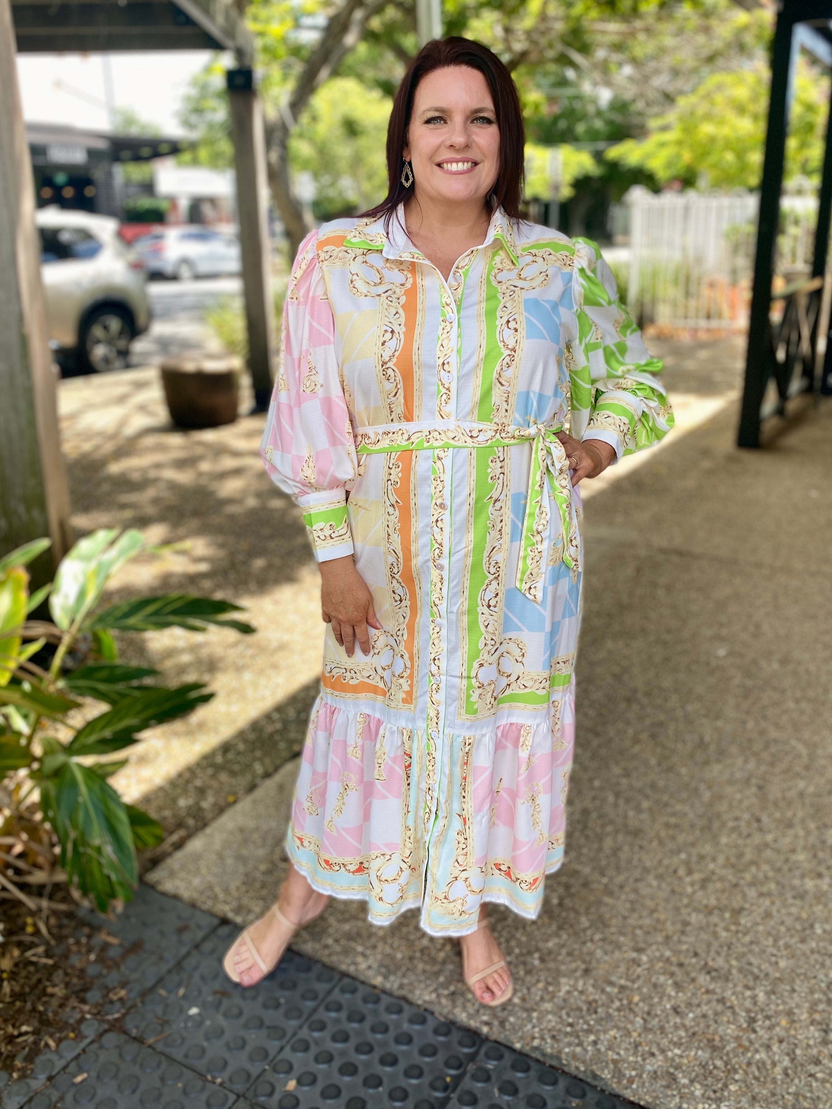 Lacey Shirt Dress