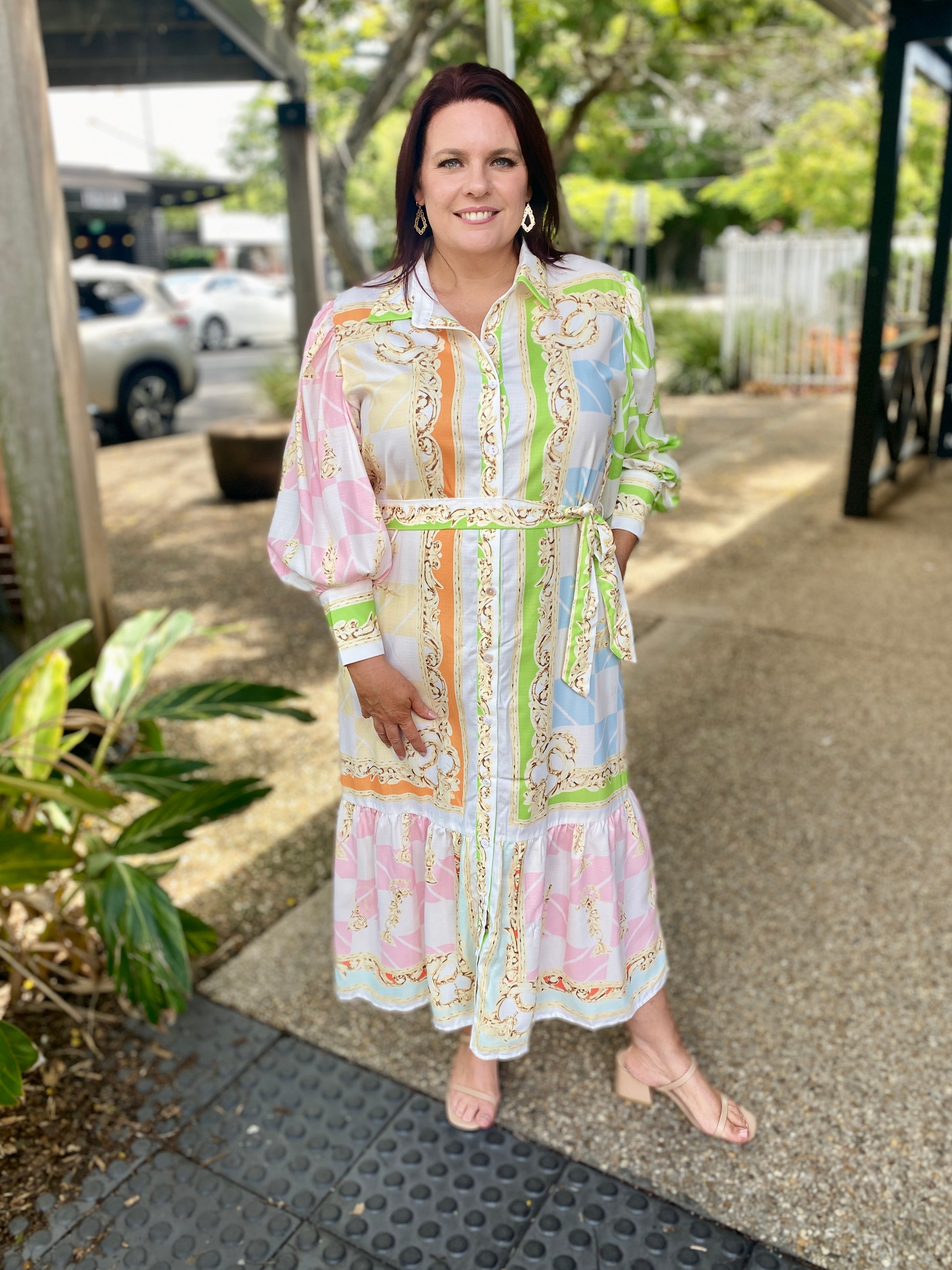Lacey Shirt Dress