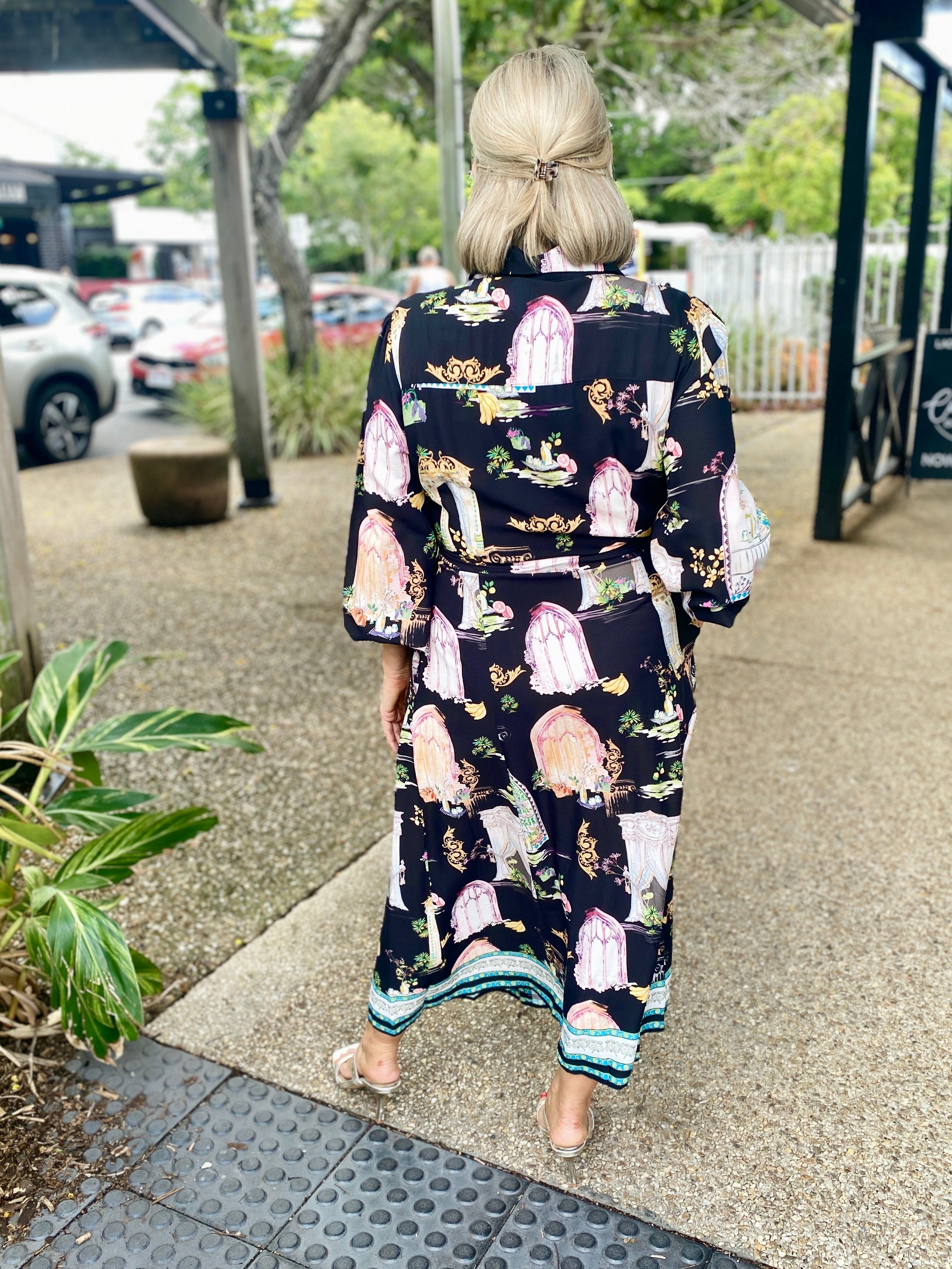 Kitty Shirt Dress