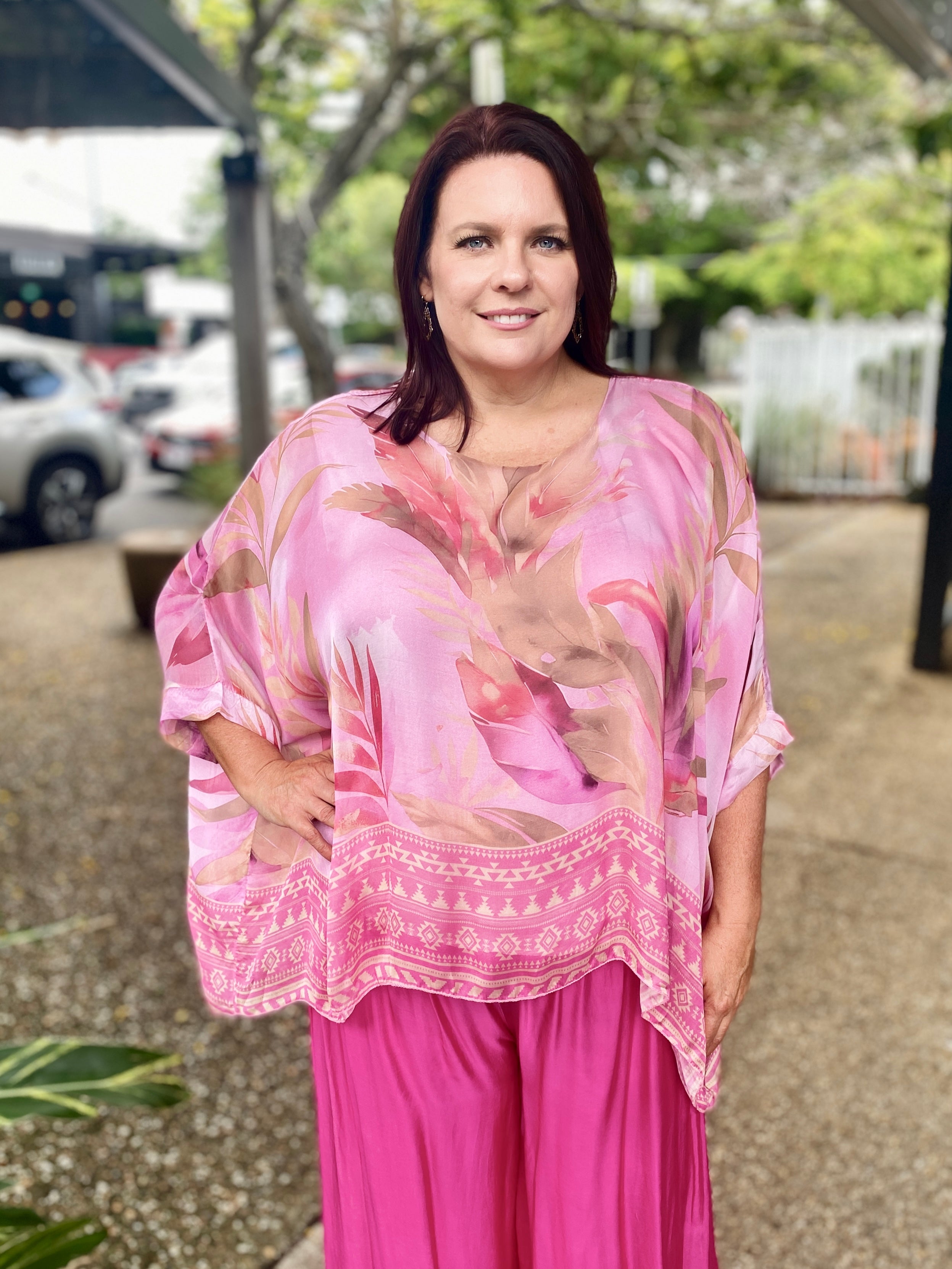 Venus Top – Pink Floral