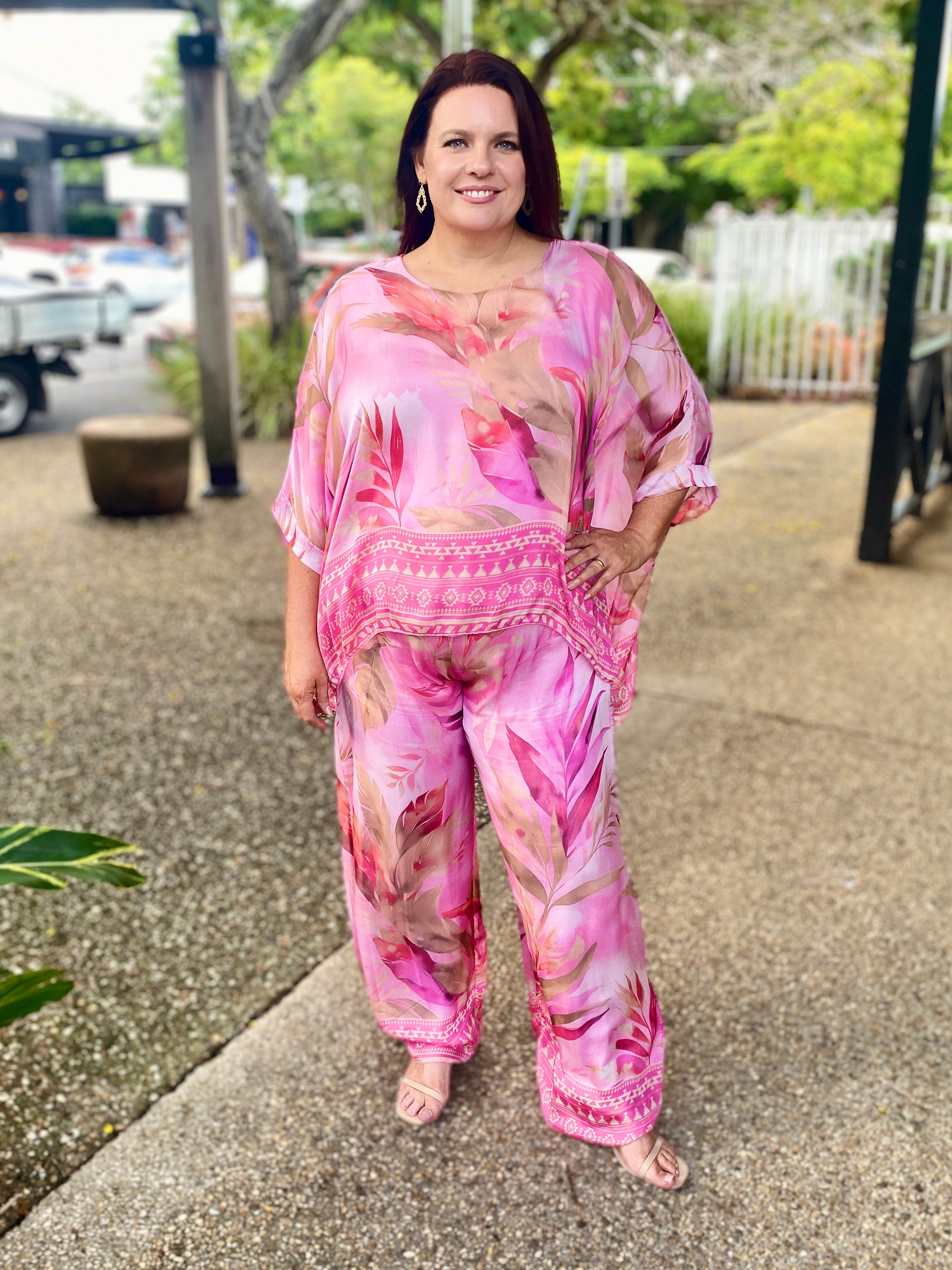 Venus Pant – Pink Floral