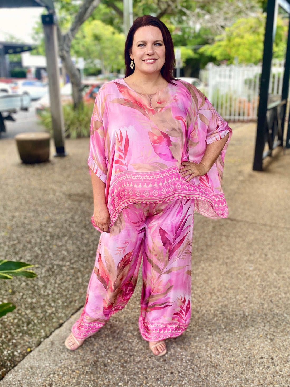 Venus Pant – Pink Floral