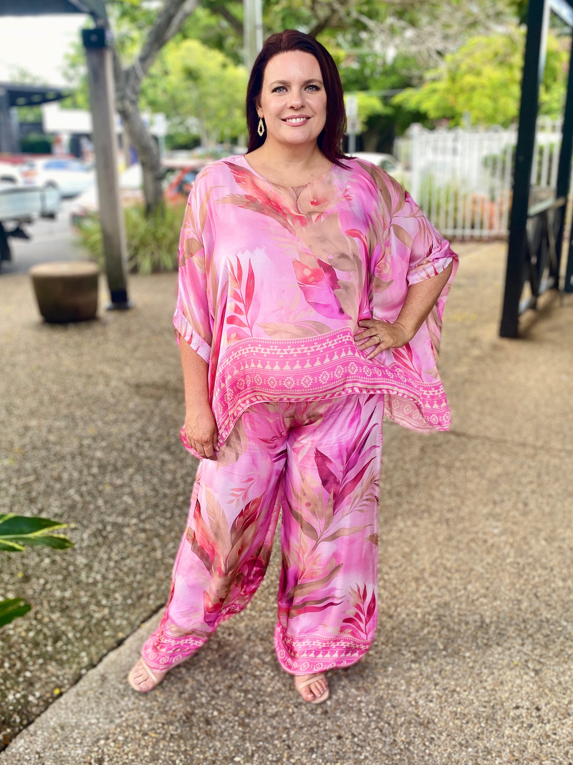 Venus Pant – Pink Floral