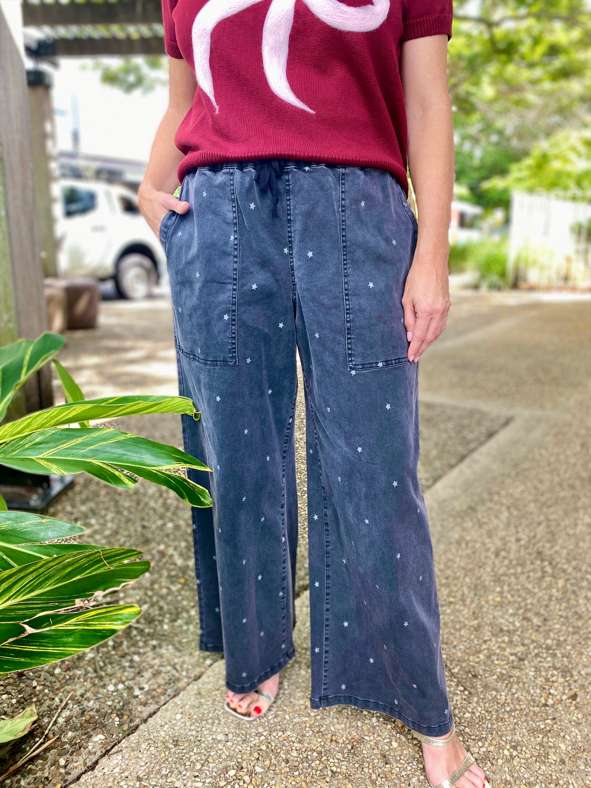 Quinn Stretch Jogger – Star