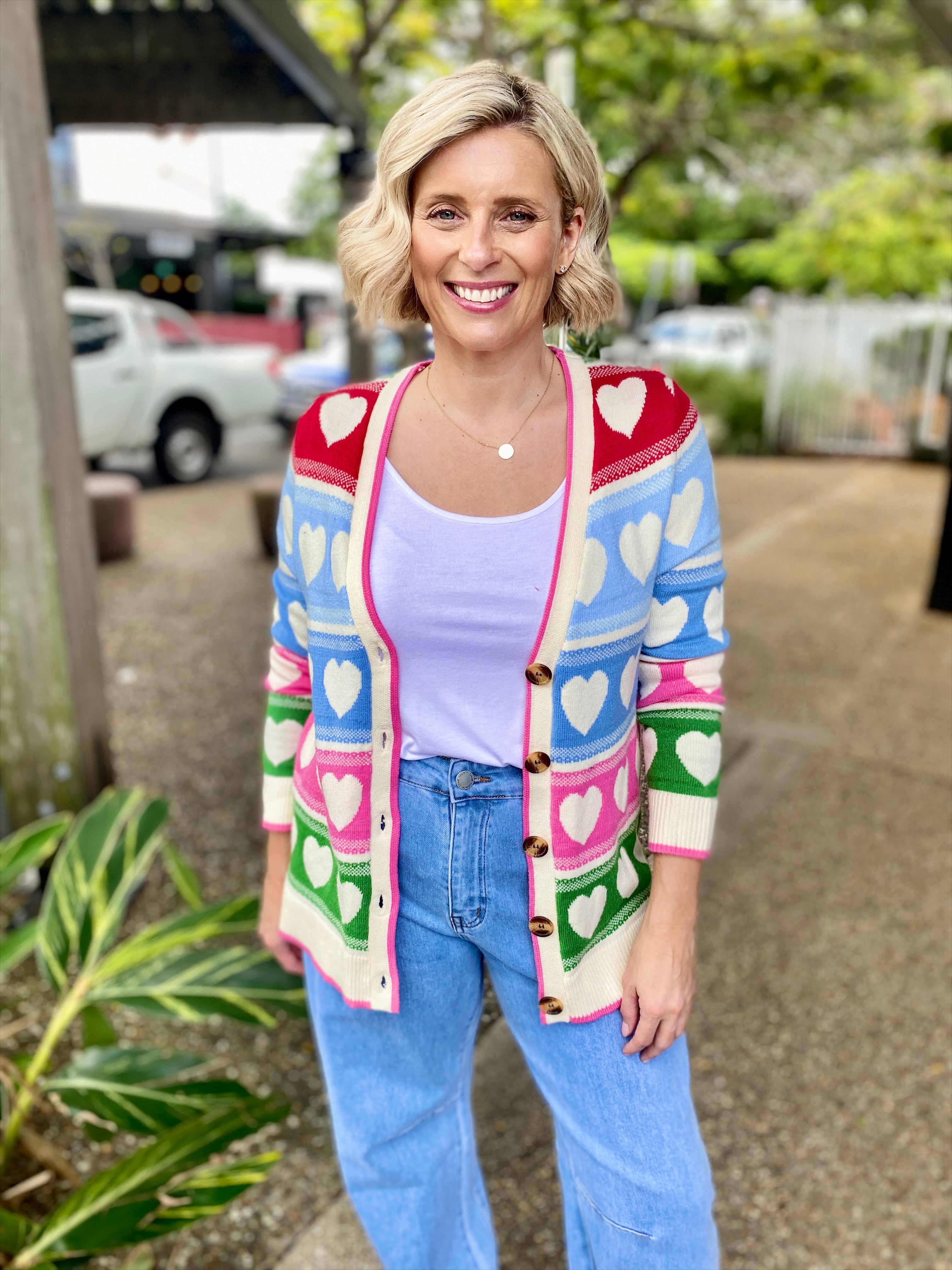 Chic Hearts Cardigan