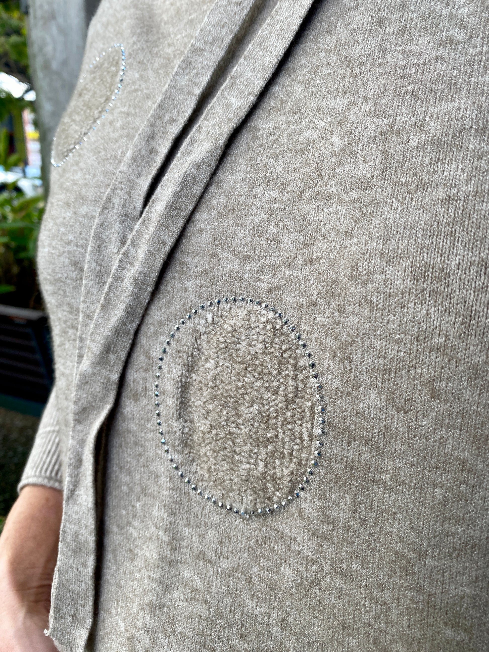 Cirque Hooded Knit – Latte