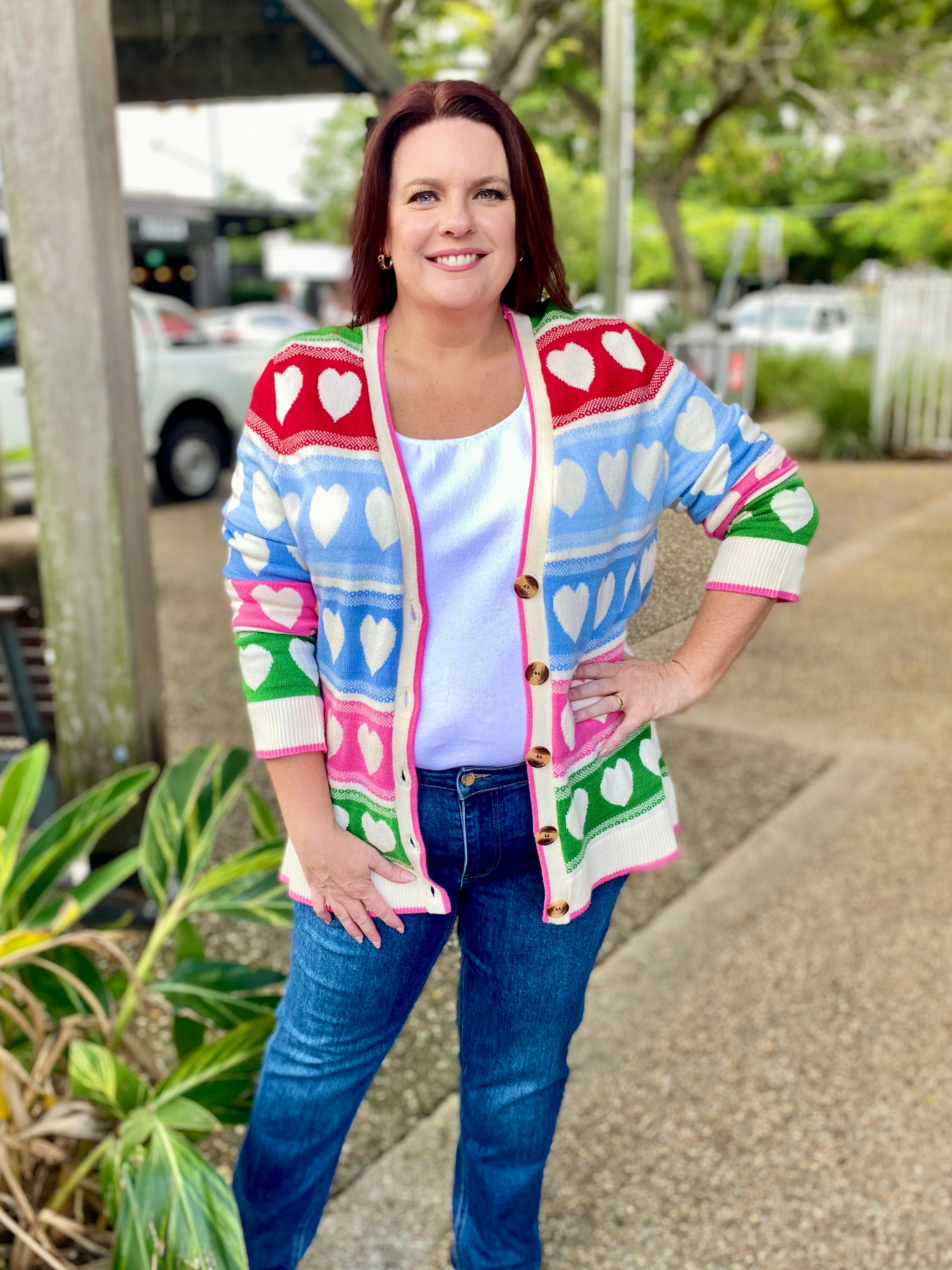 Chic Hearts Cardigan