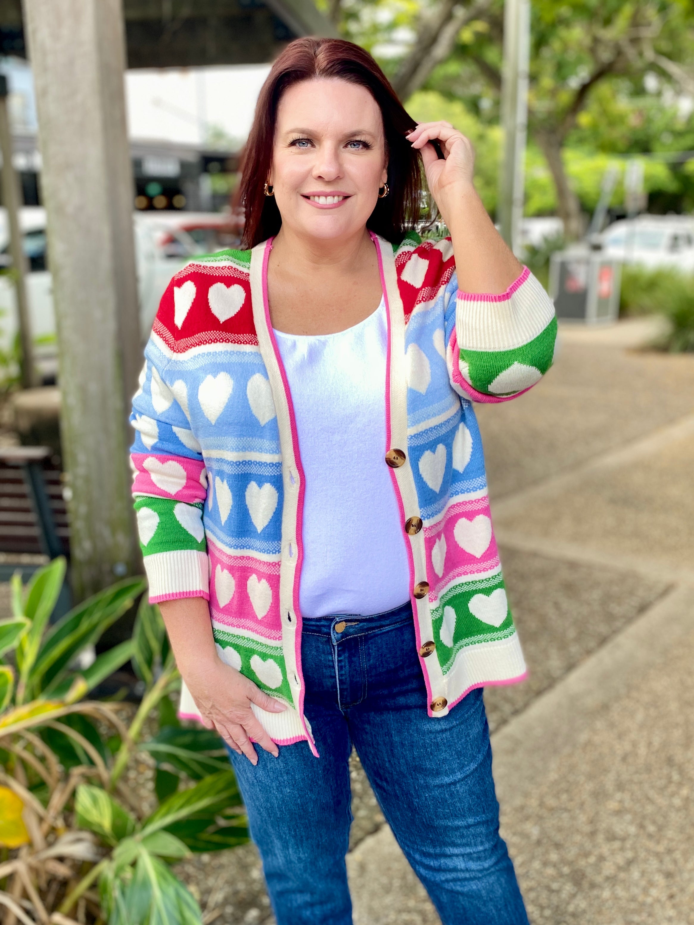 Chic Hearts Cardigan