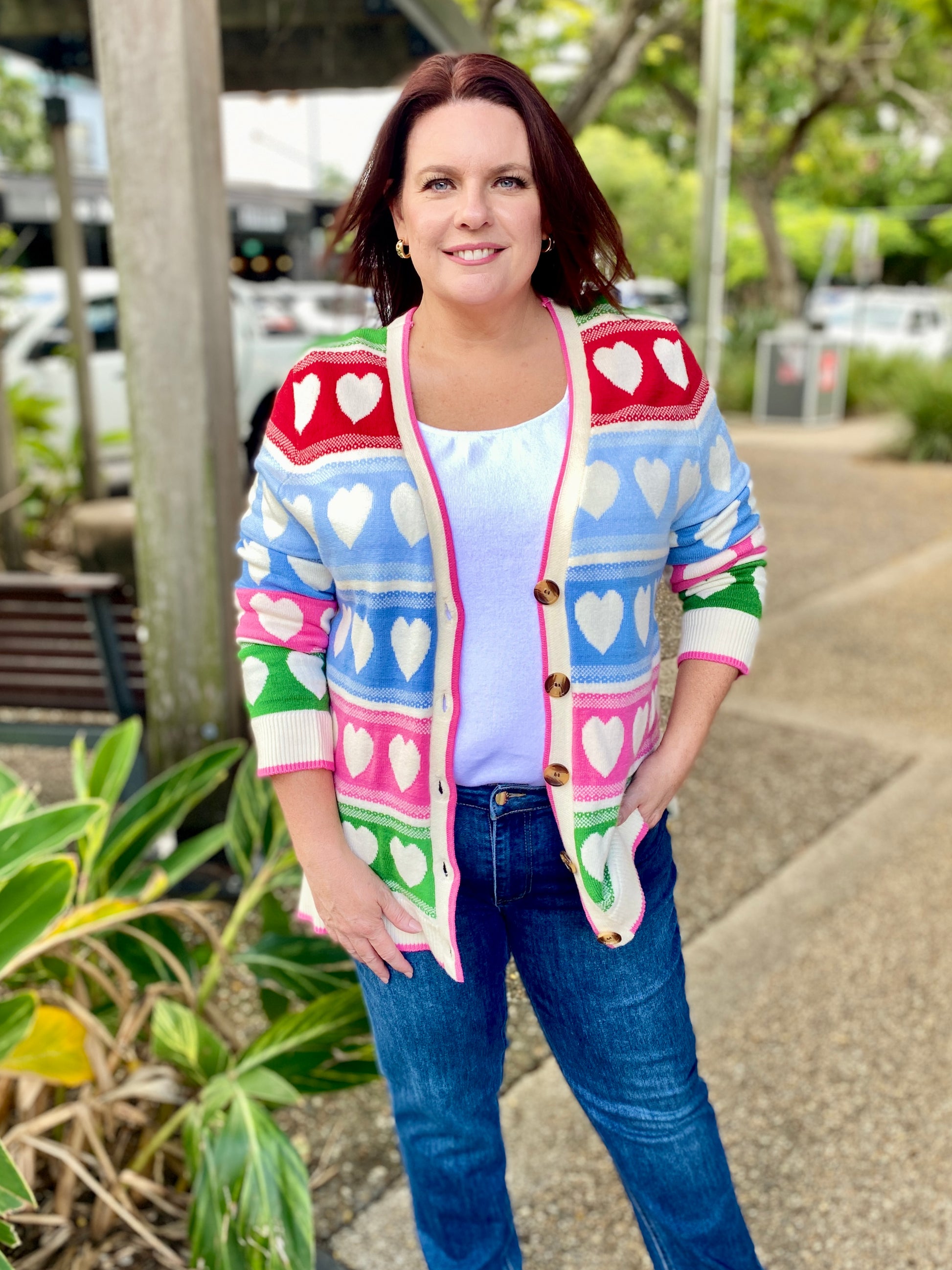 Chic Hearts Cardigan