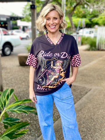 Daytona Tee – Stonewash