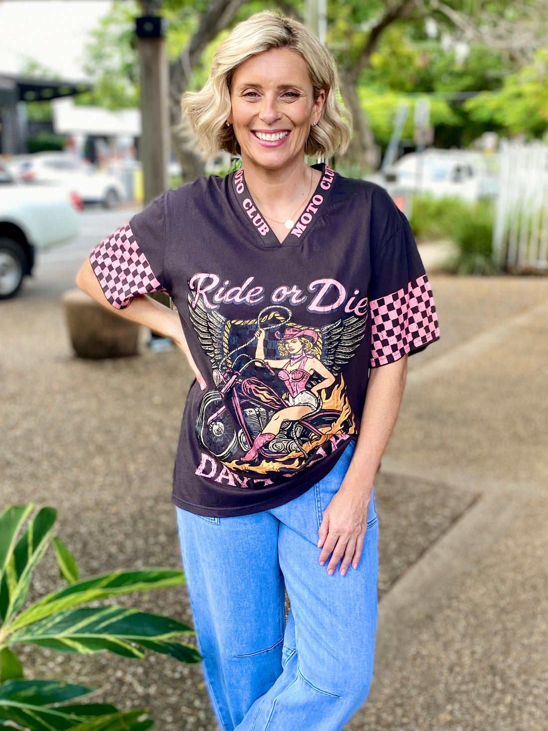 Daytona Tee – Stonewash