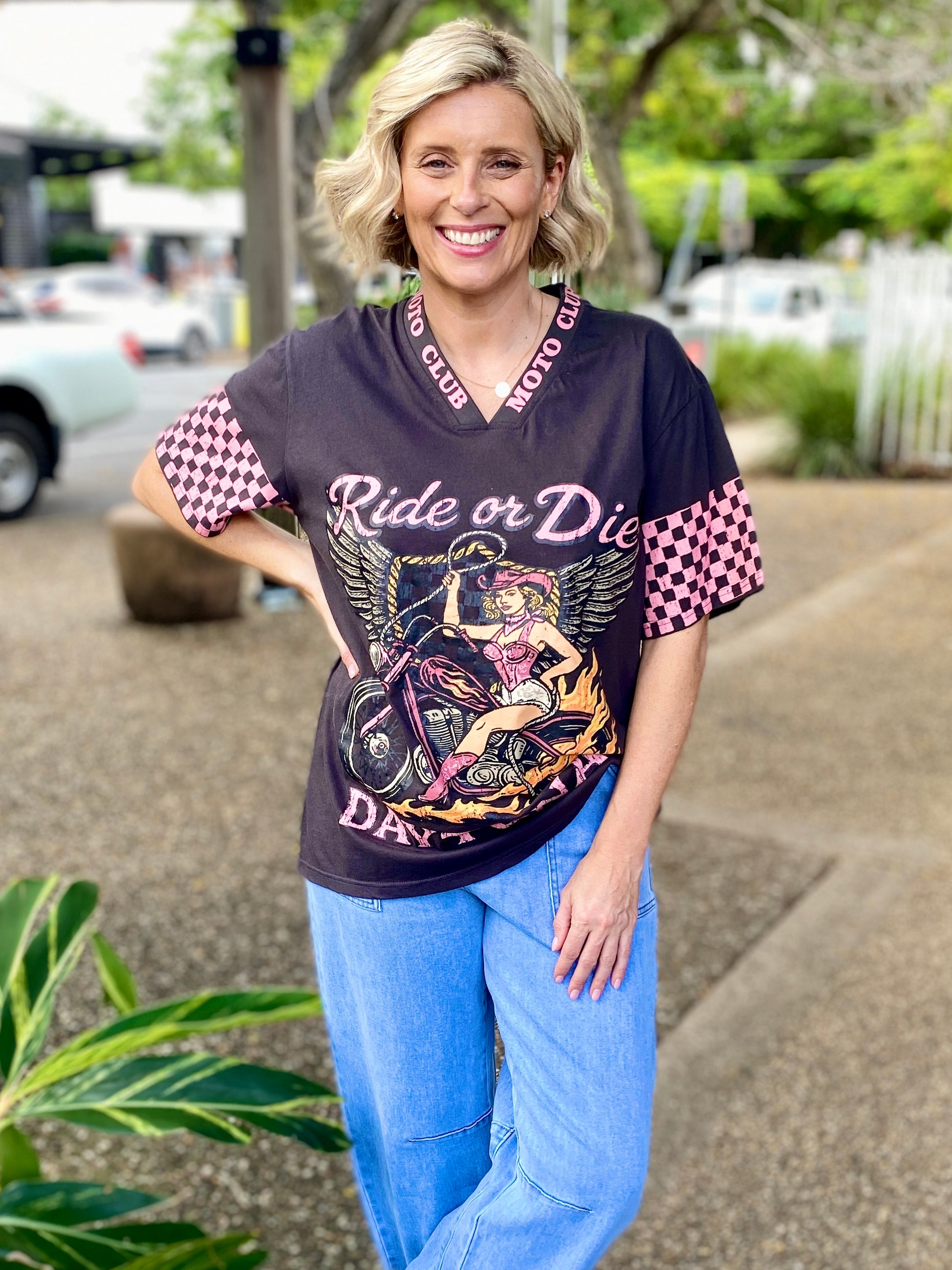 Daytona Tee – Stonewash