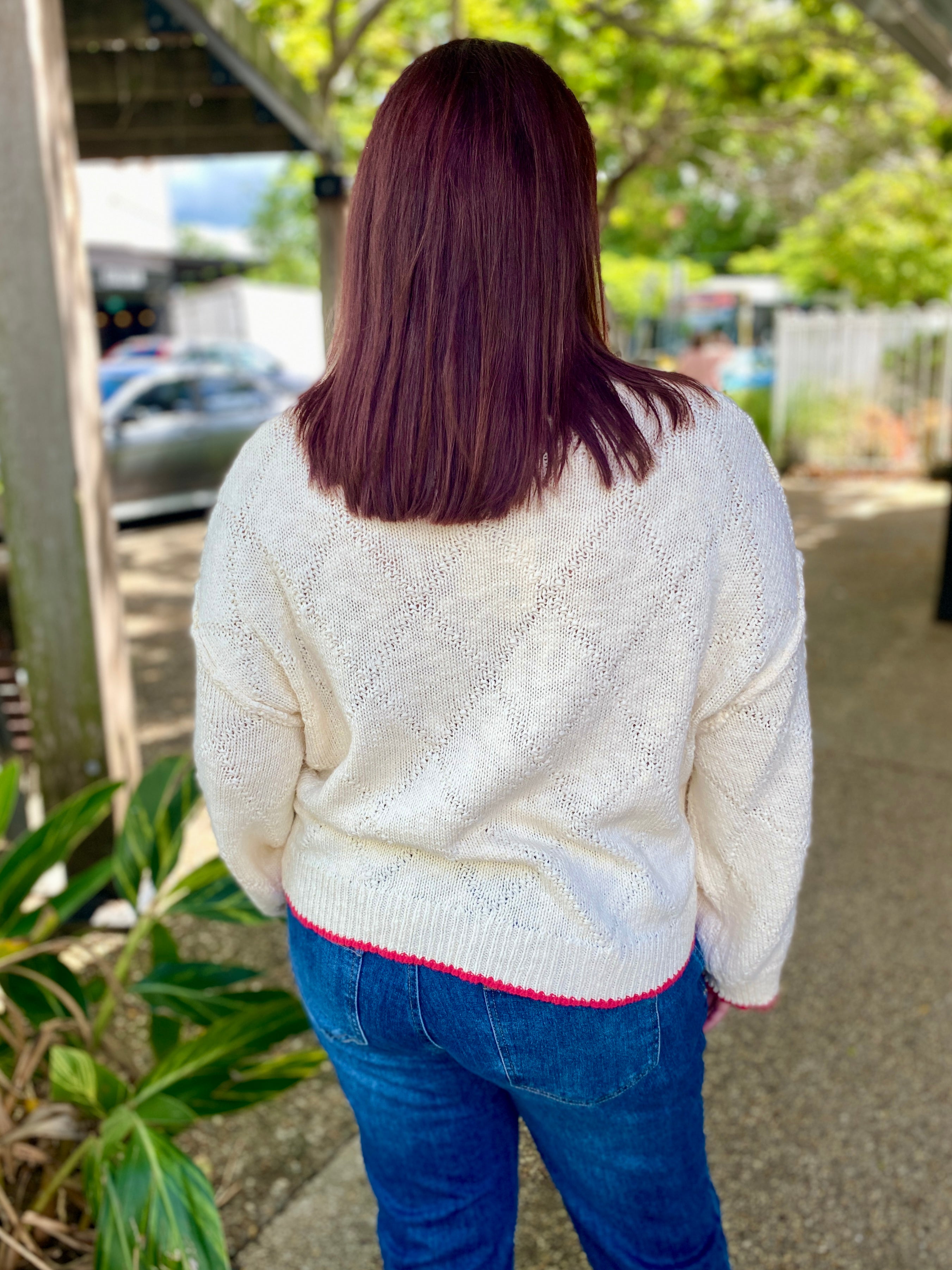 Wanda Fish Knit – Cream