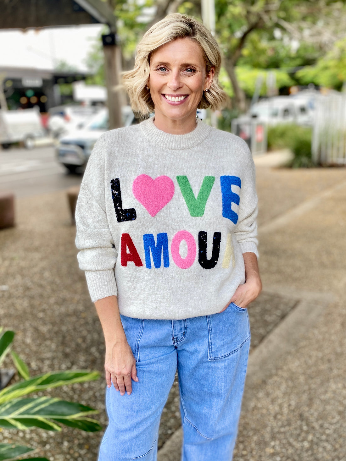 Love Amour Sequin Knit