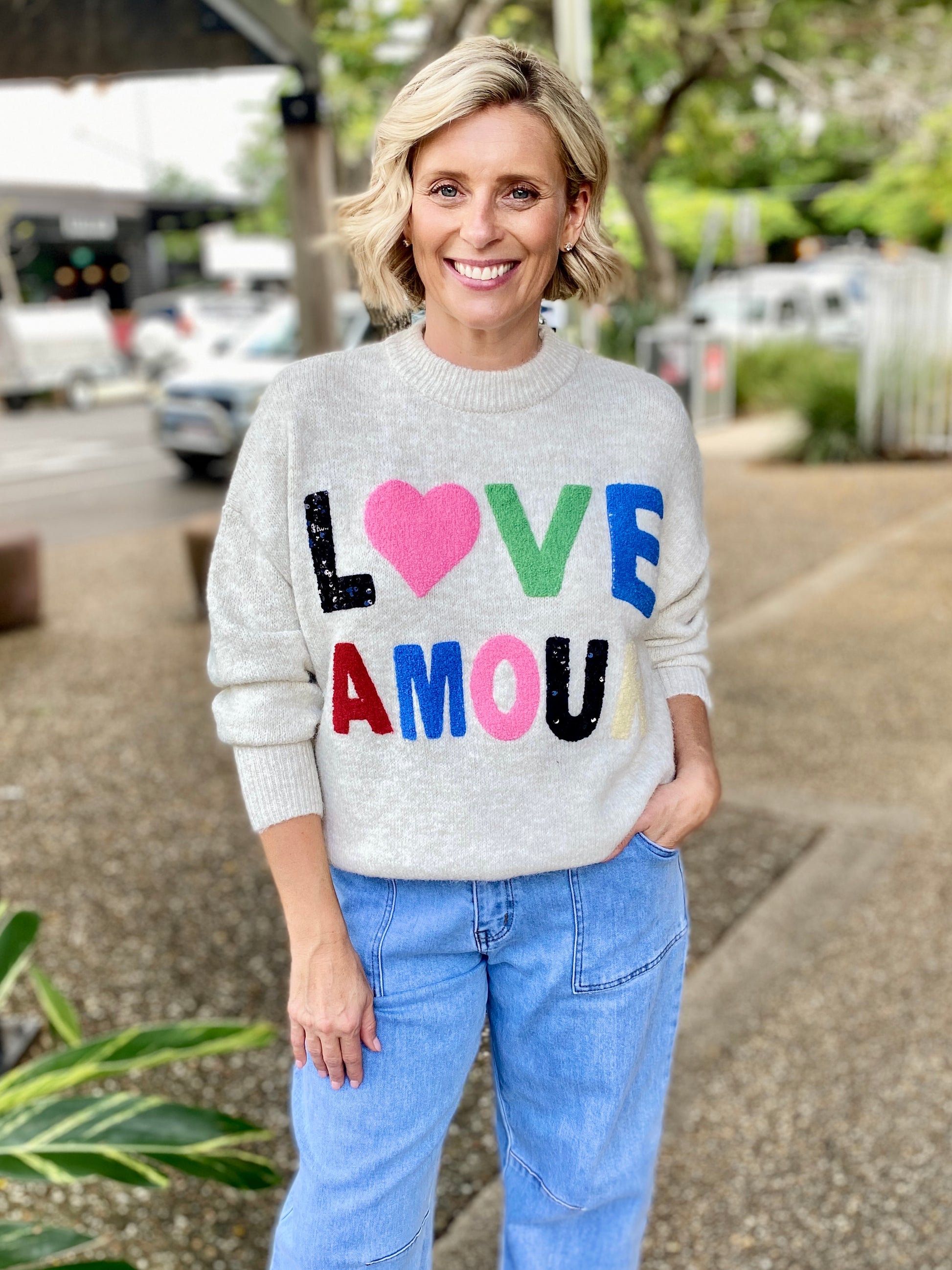 Love Amour Sequin Knit