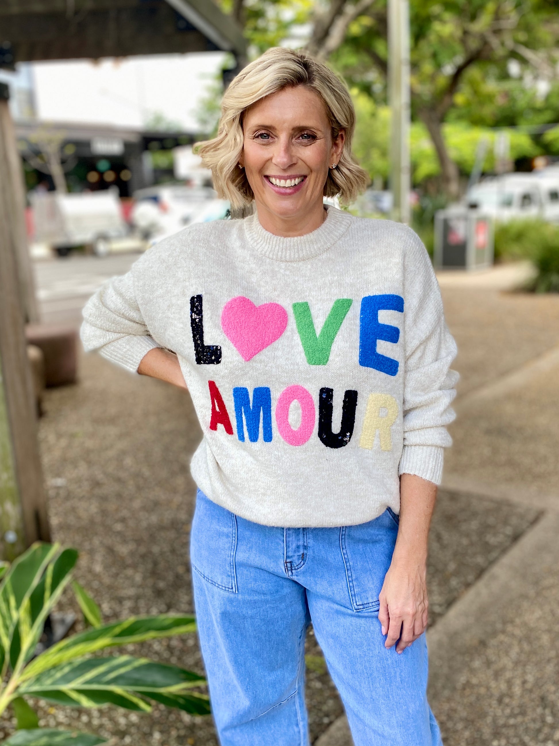 Love Amour Sequin Knit