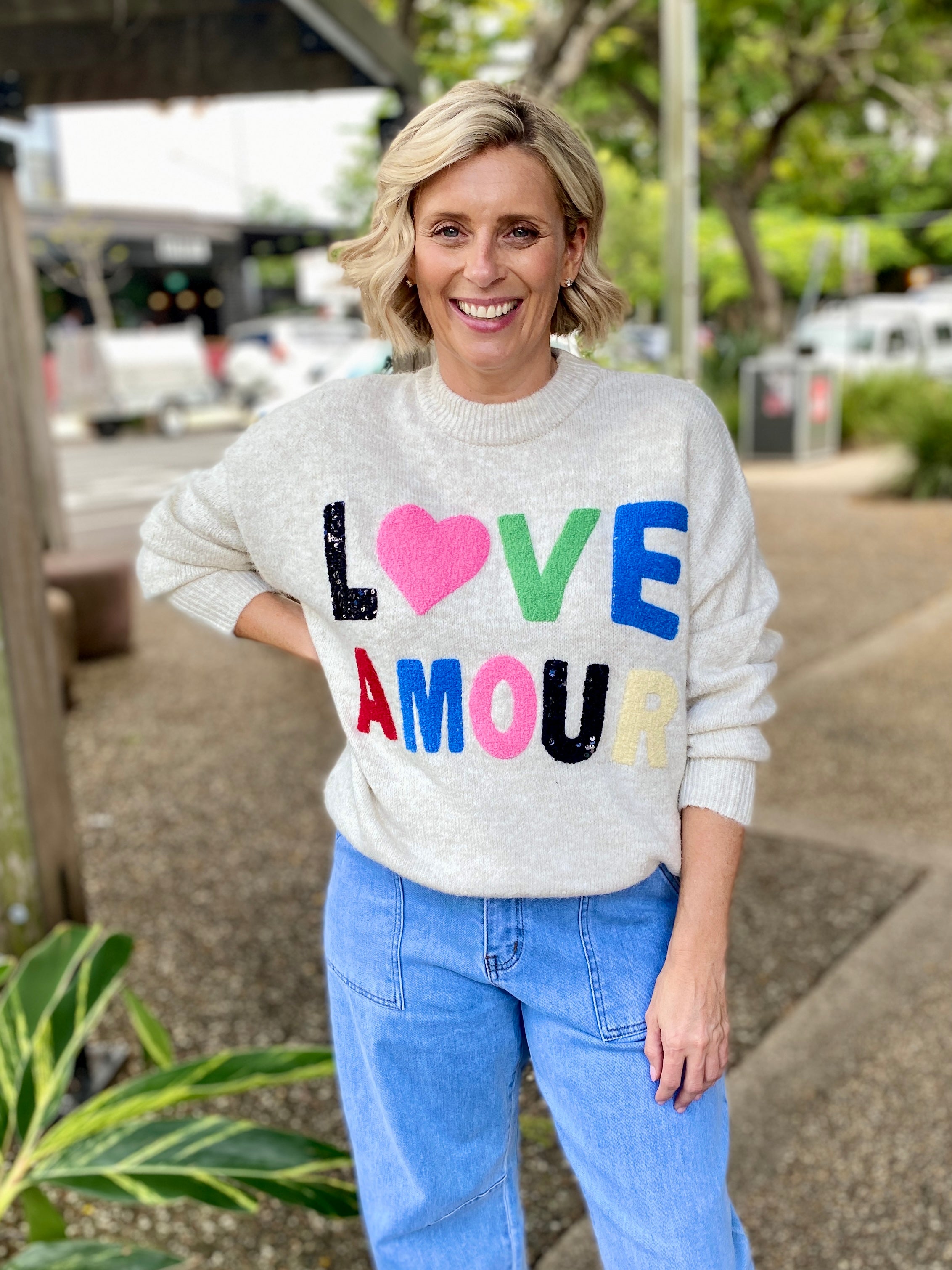 Love Amour Sequin Knit