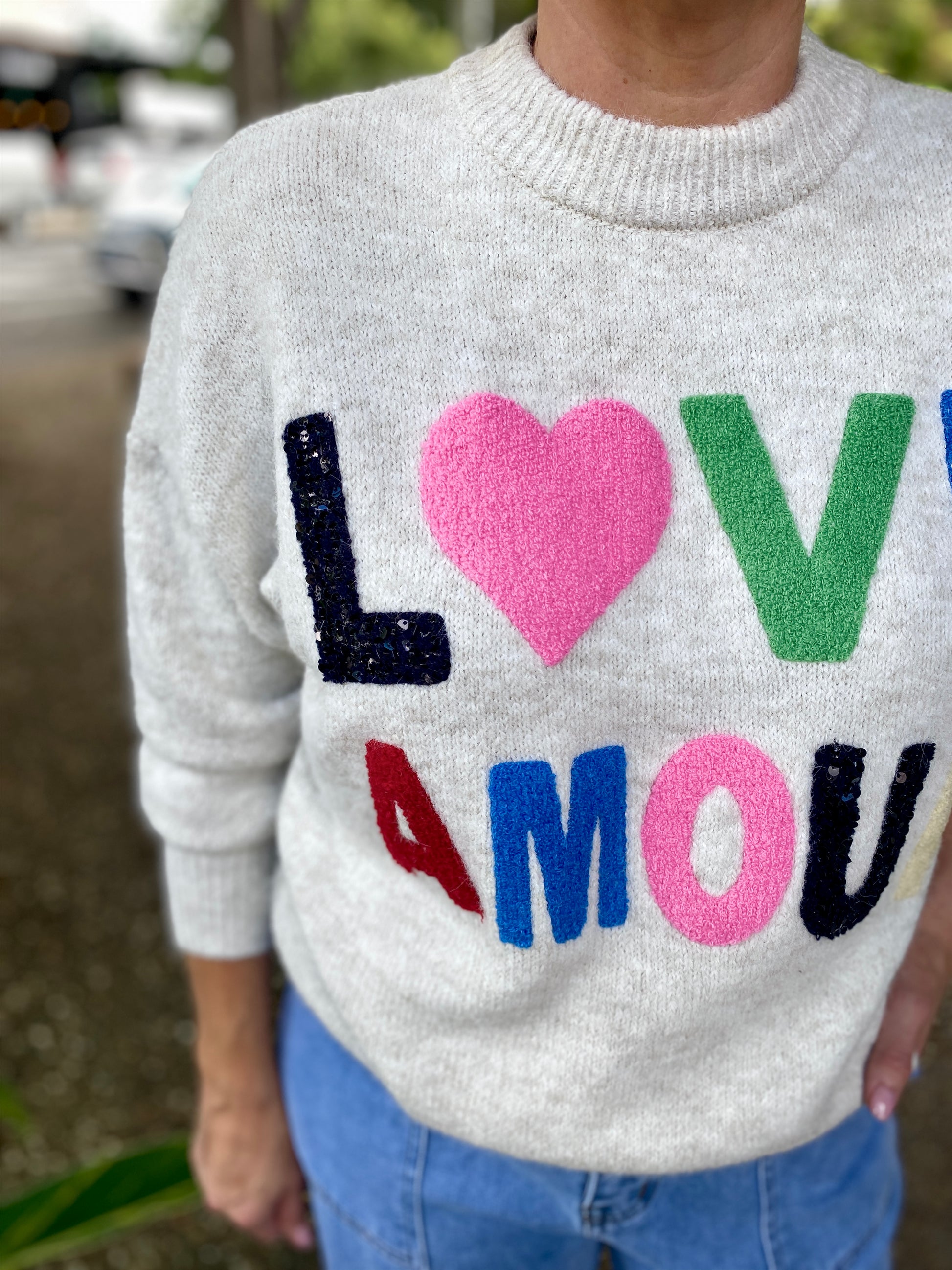 Love Amour Sequin Knit