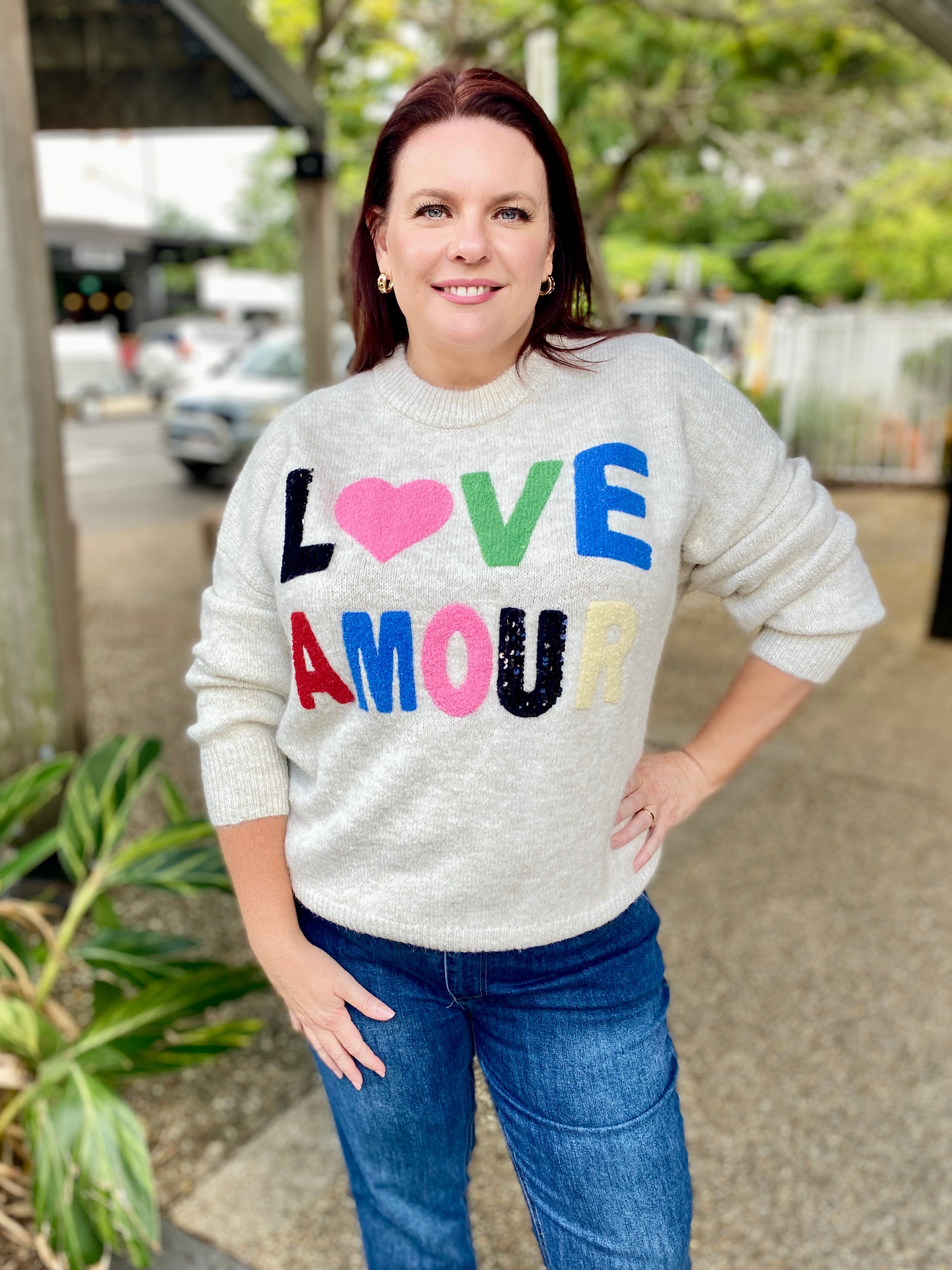 Love Amour Sequin Knit