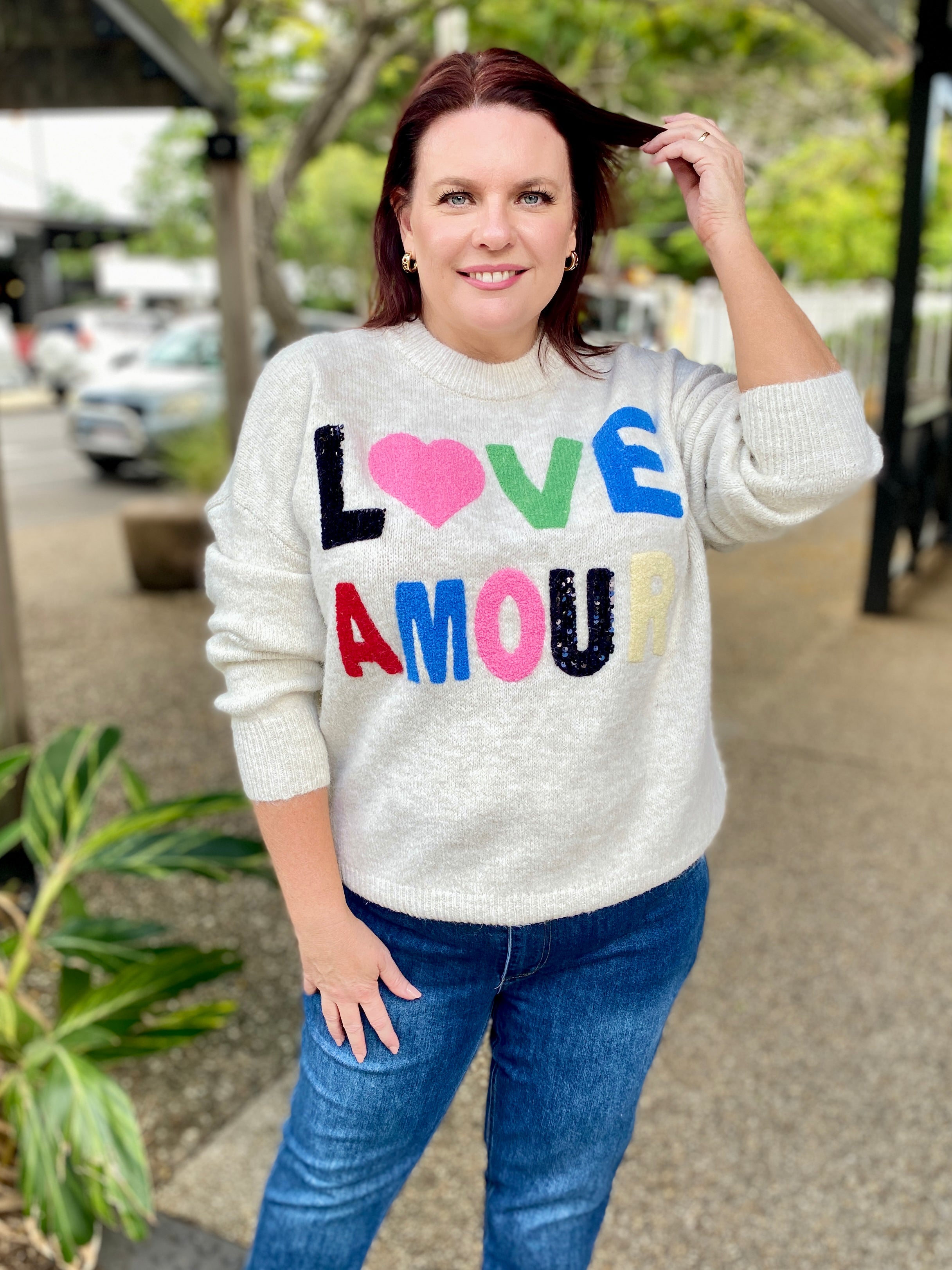 Love Amour Sequin Knit