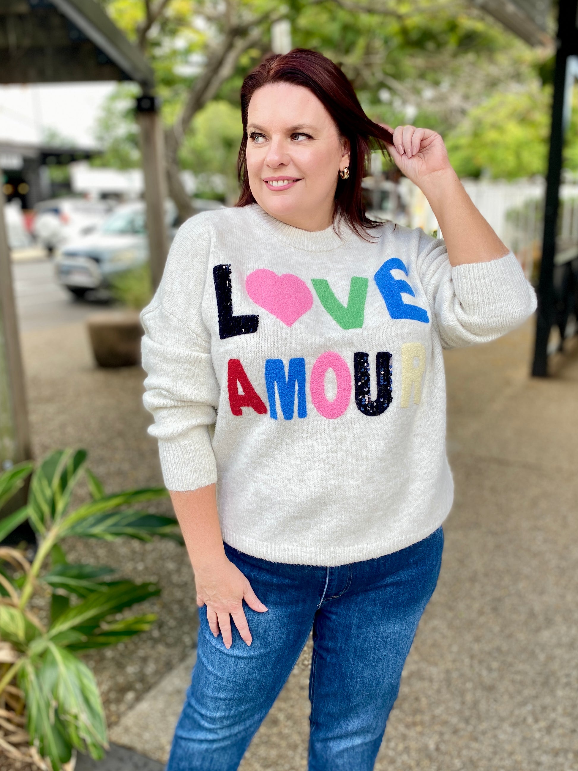 Love Amour Sequin Knit