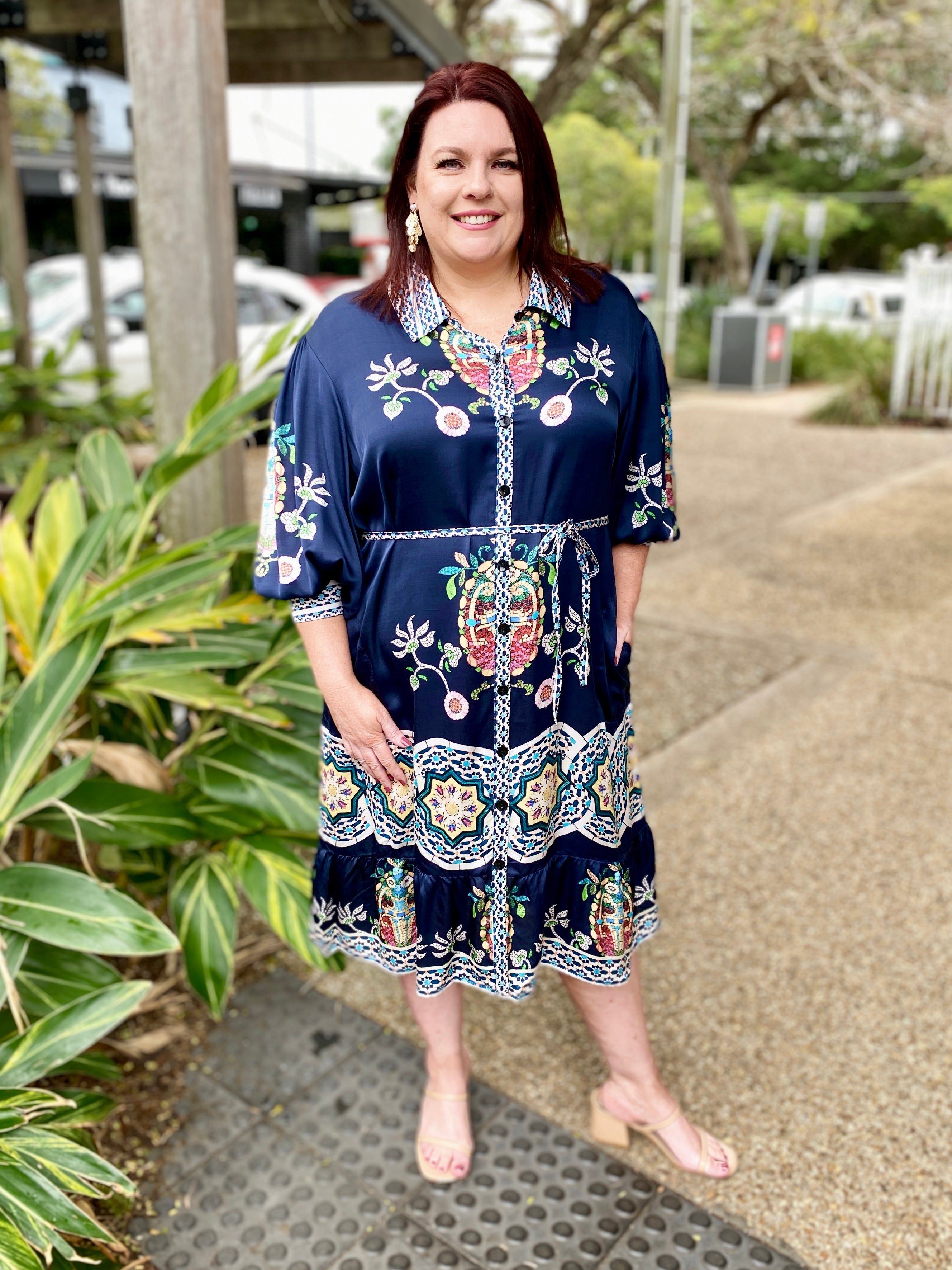 Garcia Dress – Navy