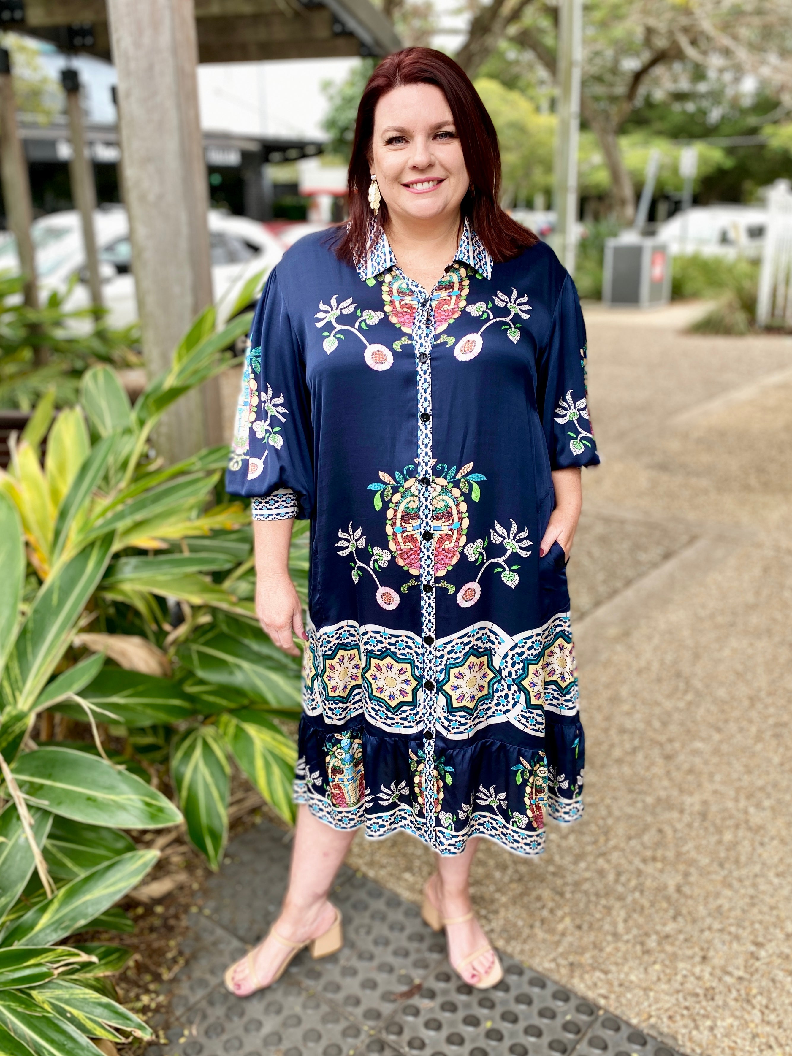 Garcia Dress – Navy