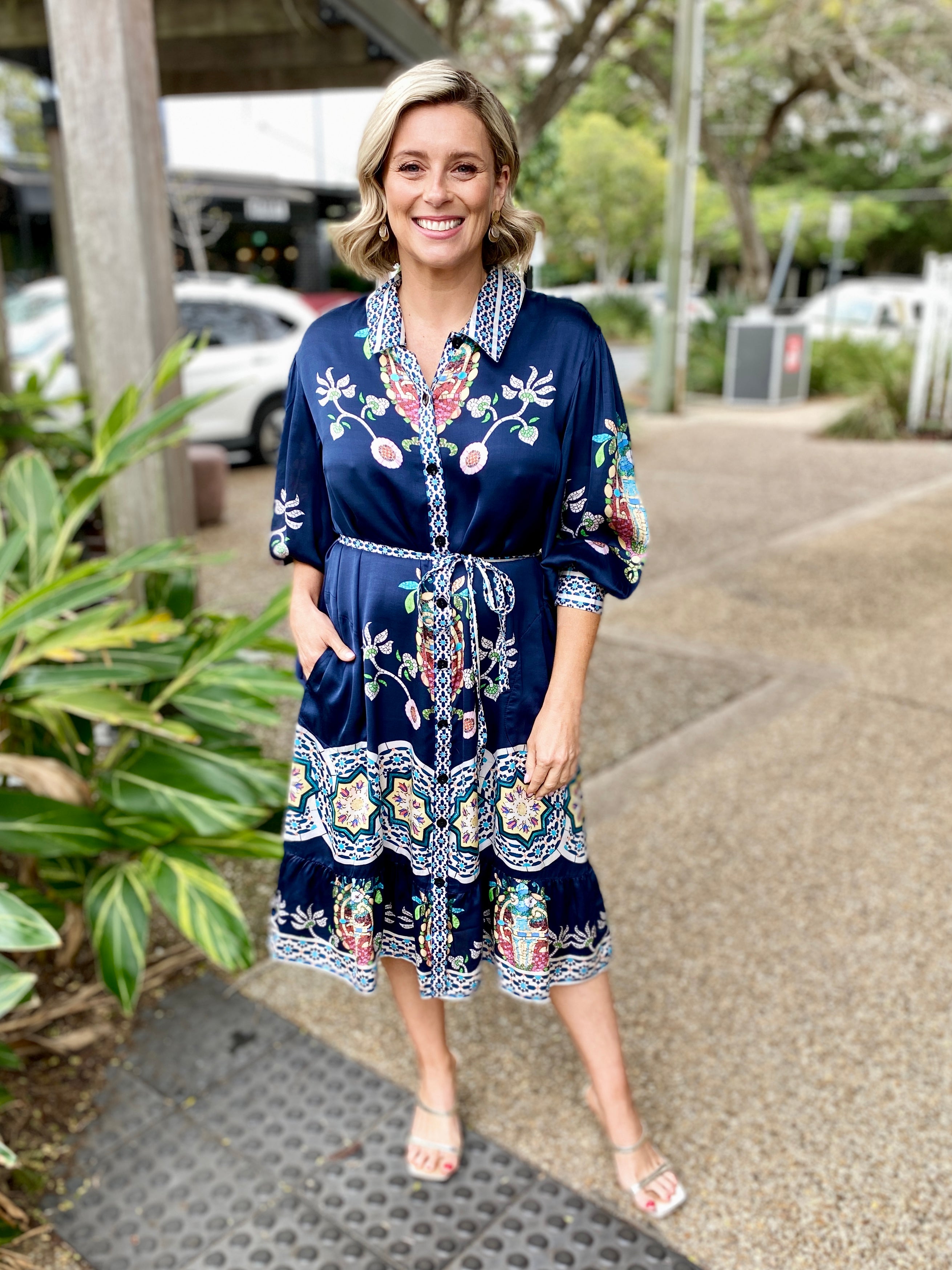 Garcia Dress – Navy