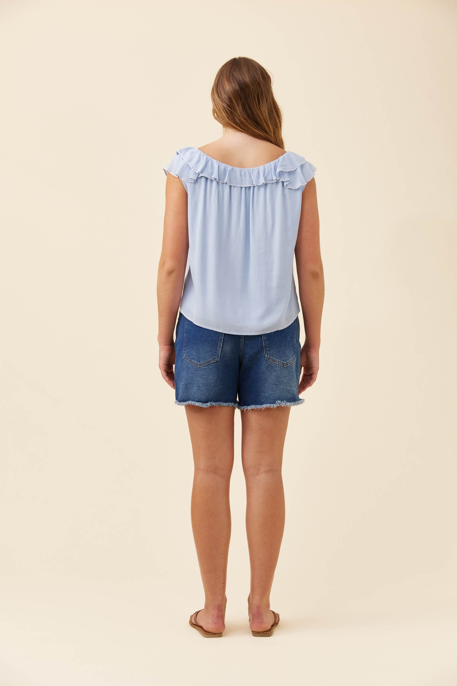 Duke Denim Shorts - Denim