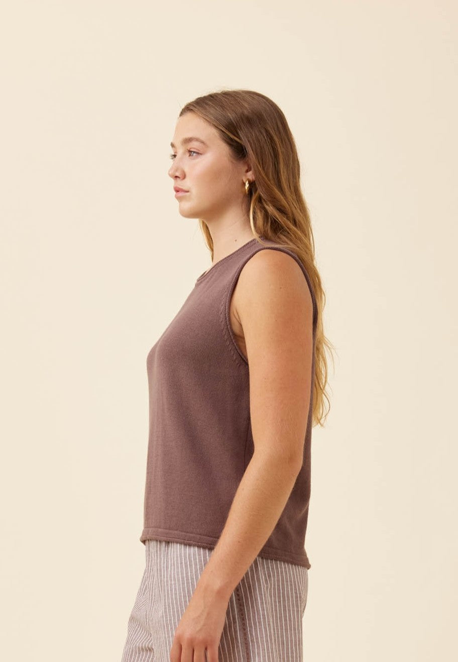 Haser Tank Top - Taupe