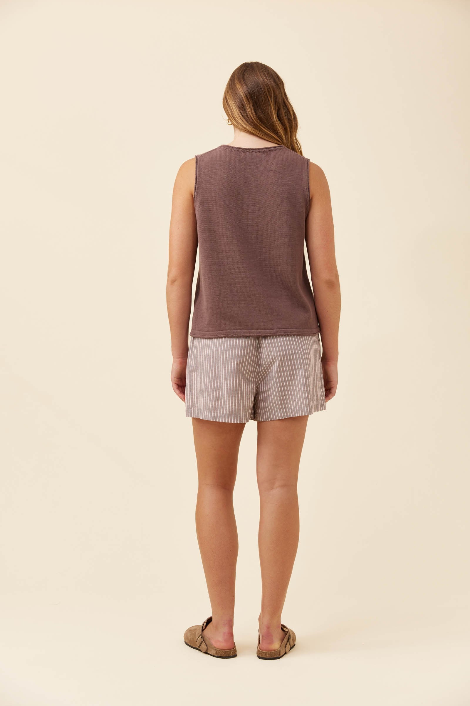 Haser Tank Top - Taupe