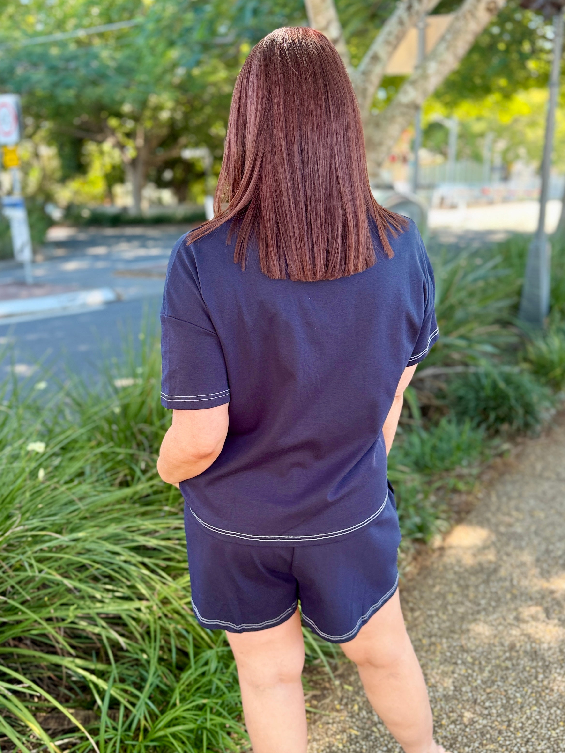 Jenna Tee - Navy