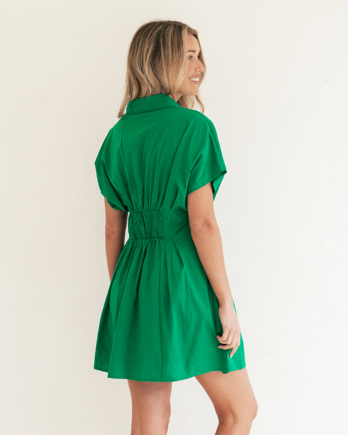 Christmas Green mini dress