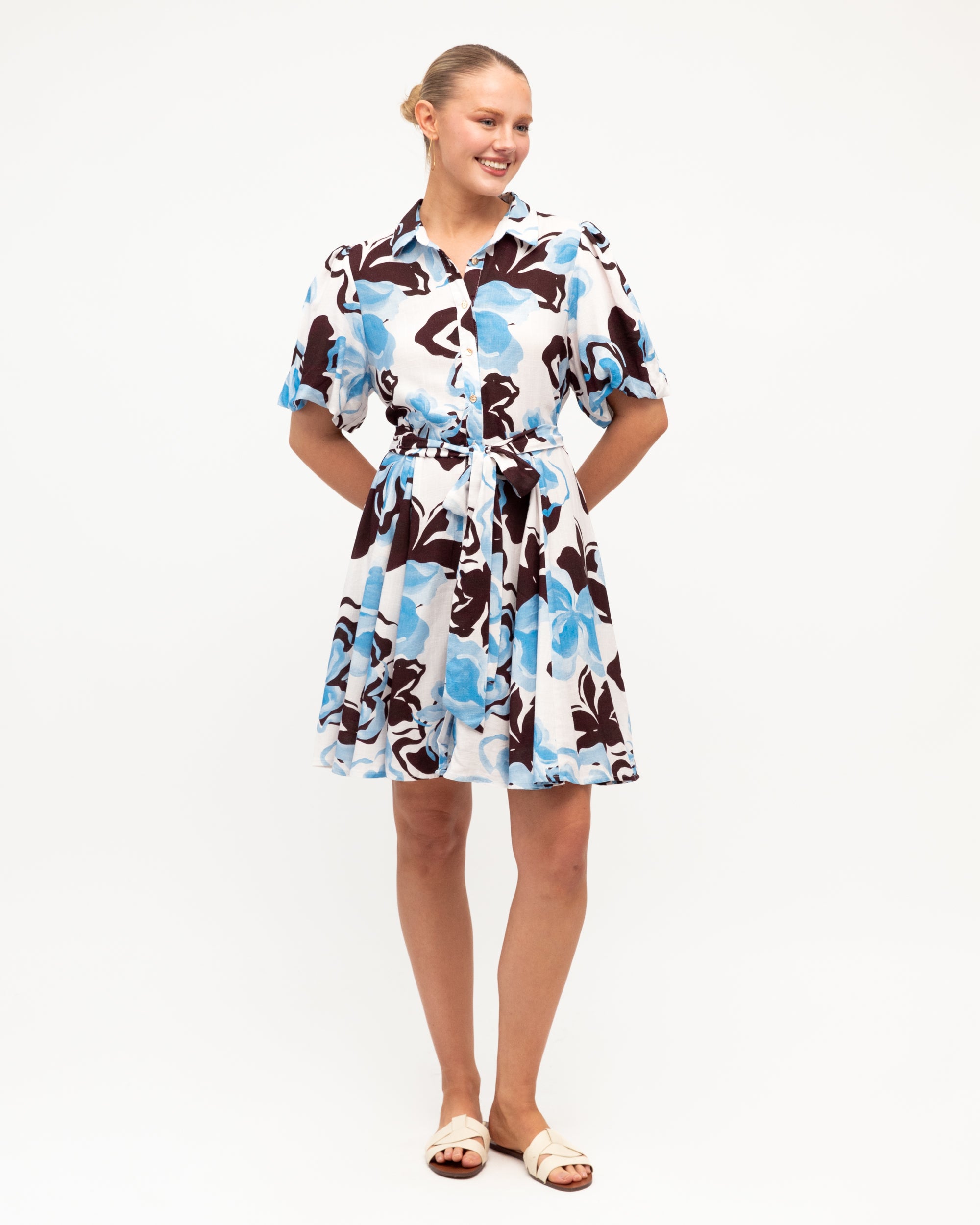 Floating Florals Mini Dress