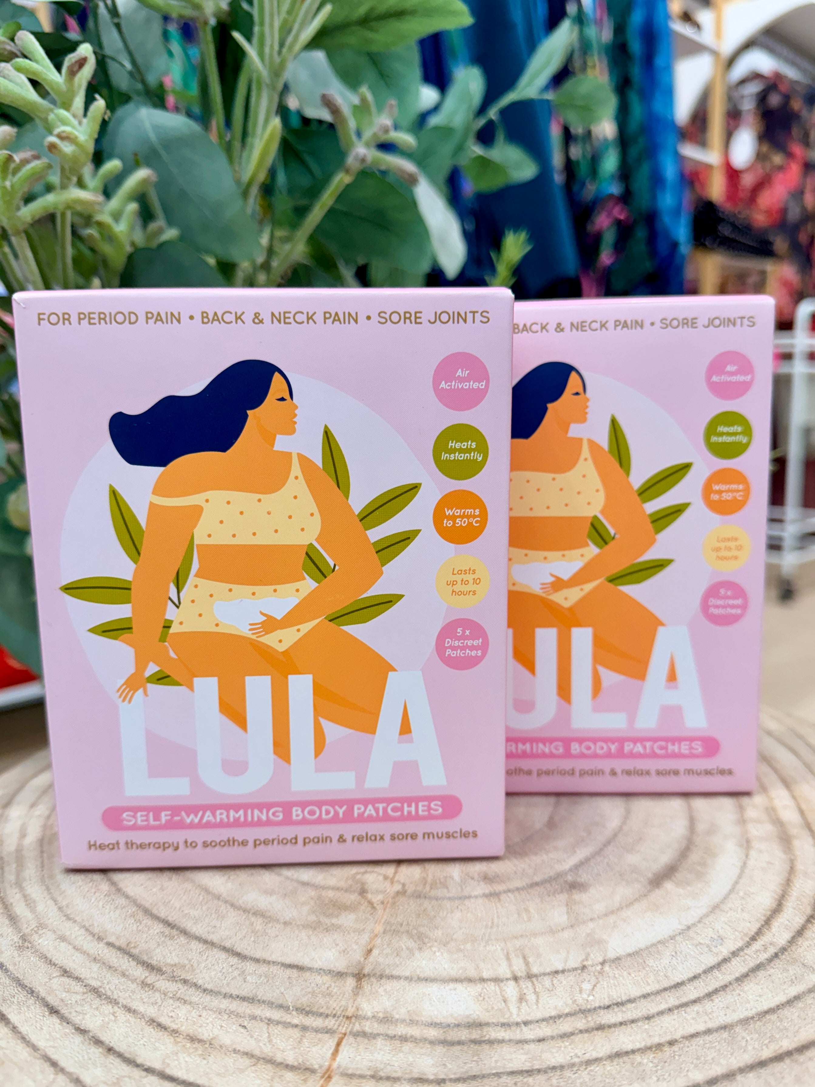 LULA SELF-WARMING BODY PATCHES (5 PATCHES)
