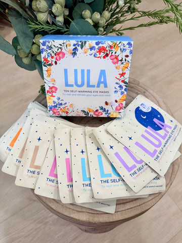 LULA SELF-WARMING EYE MASK (10 MASKS) - MIXED BOX