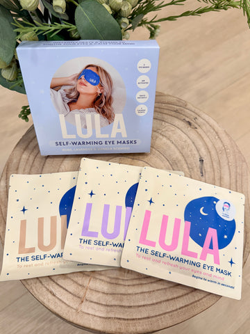 LULA SELF-WARMING EYE MASK (3 MASKS) - MIXED BOX