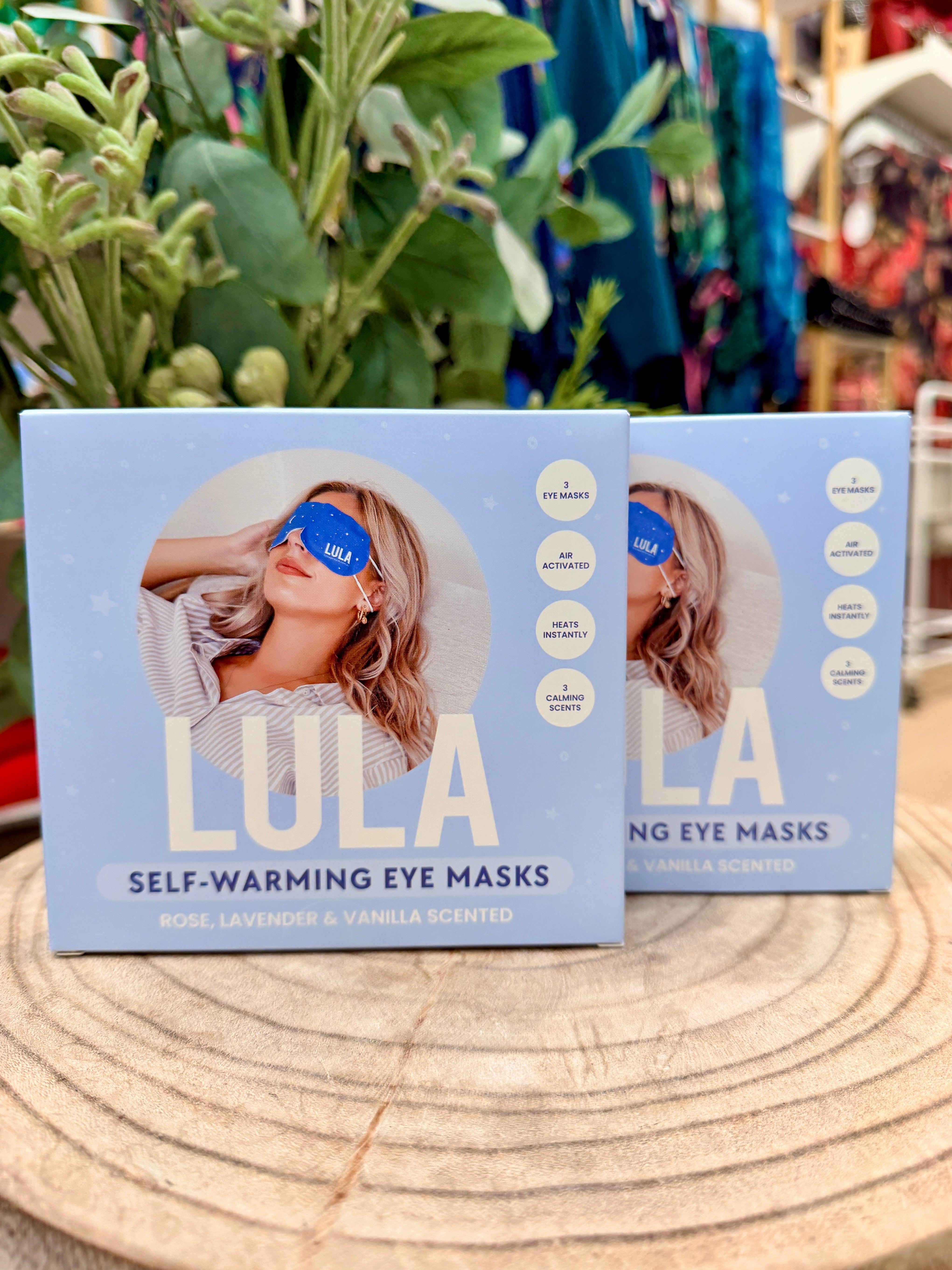 LULA SELF-WARMING EYE MASK (3 MASKS) - MIXED BOX