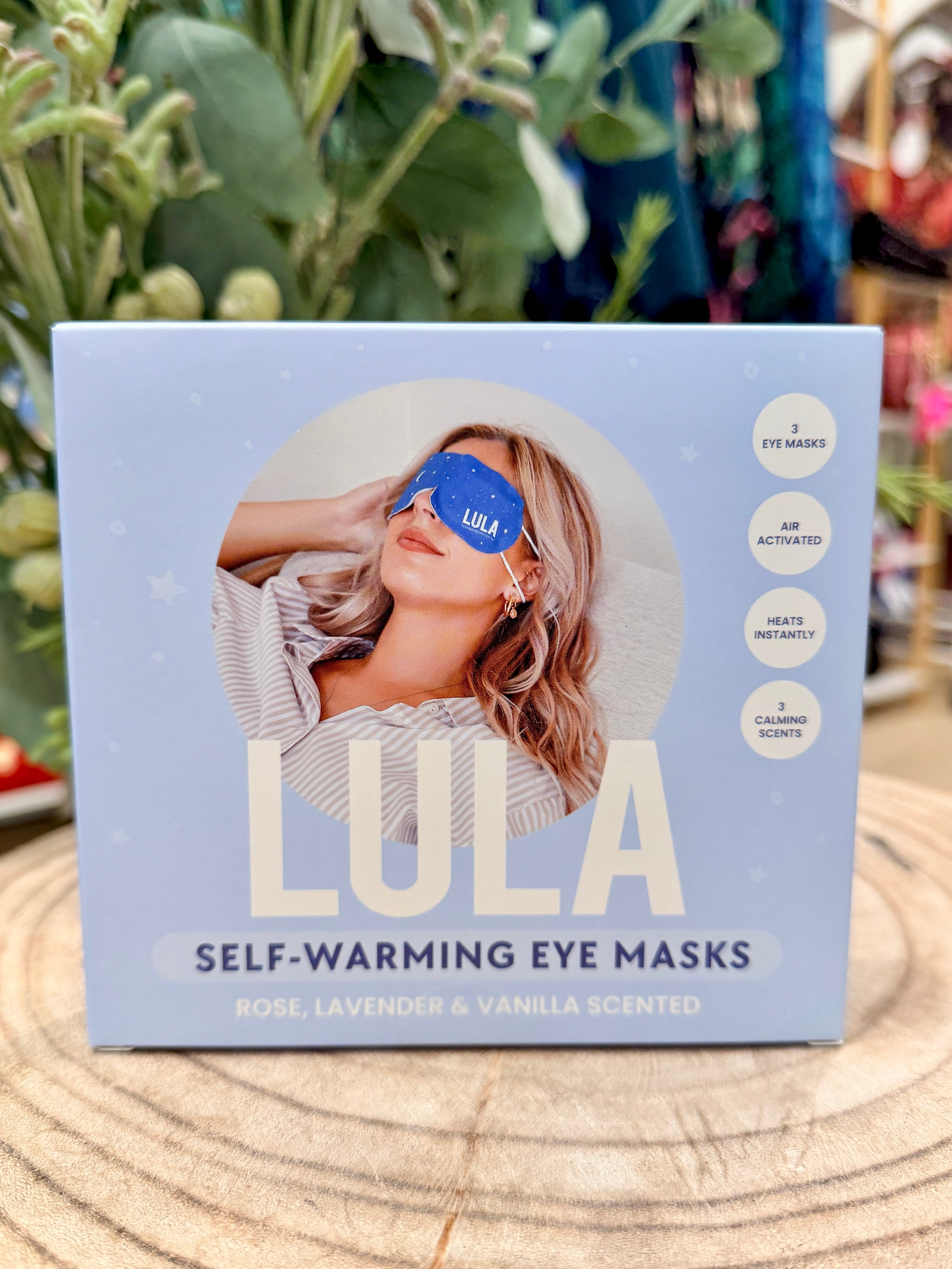 LULA SELF-WARMING EYE MASK (3 MASKS) - MIXED BOX