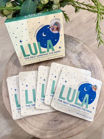 LULA SELF-WARMING EYE MASK (5 MASKS) - EUCALYPTUS