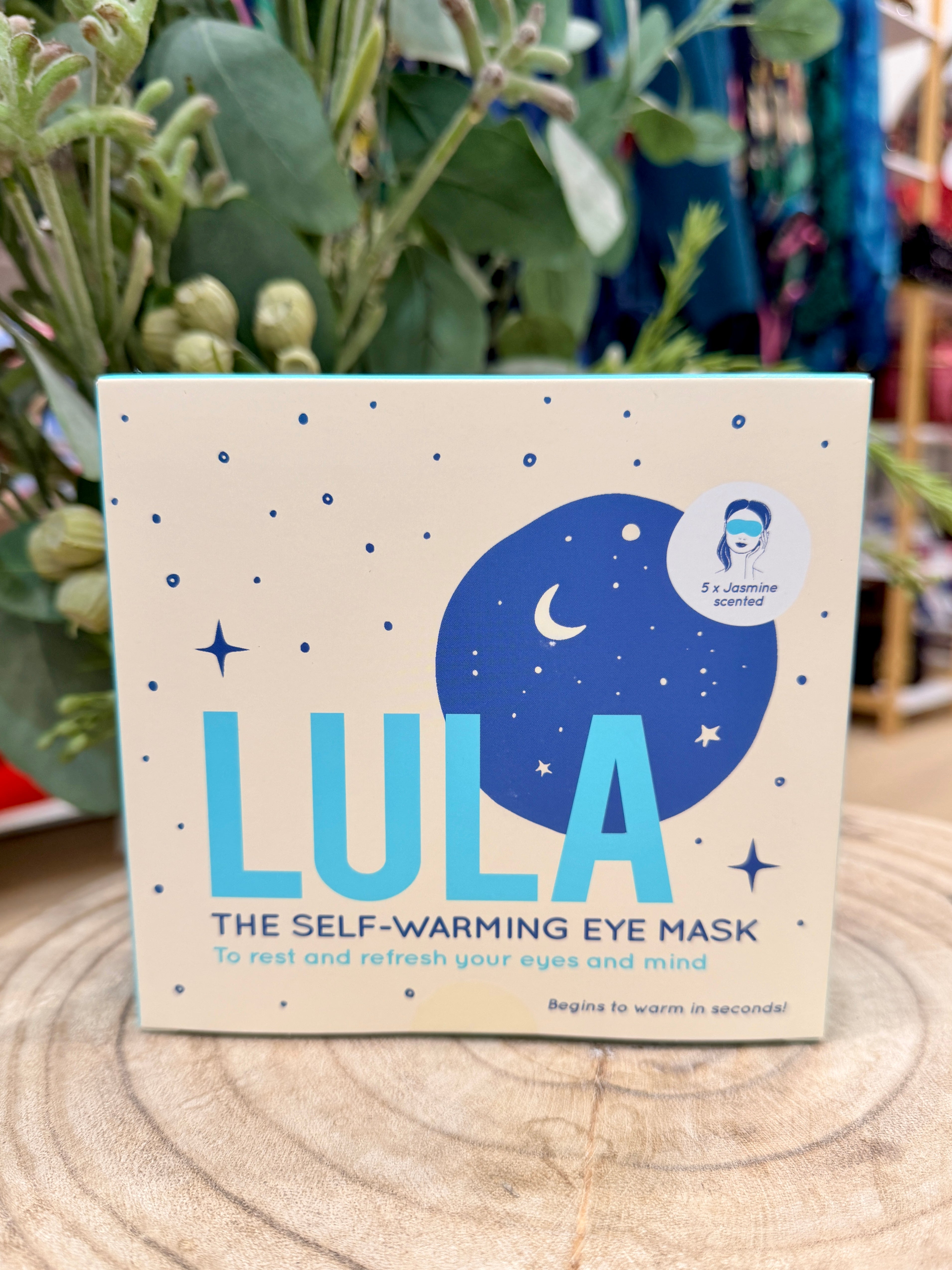 LULA SELF-WARMING EYE MASK (5 MASKS) - JASMINE