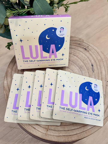 LULA SELF-WARMING EYE MASK (5 MASKS) - LAVENDER